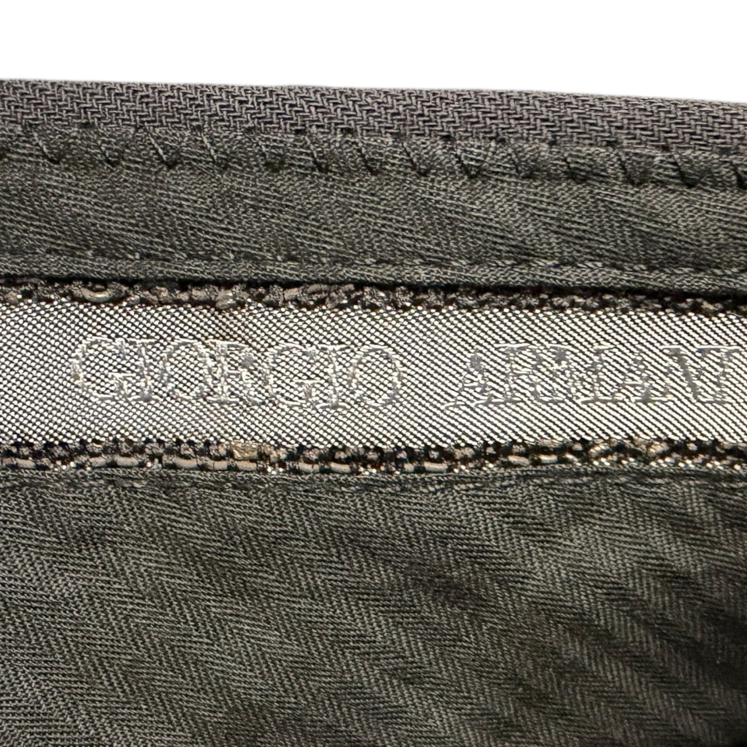 Giorgio Armani Giorgio Armani Pleated Gray Dress Pants Work Office 14/16 Size 36" / US 14 / IT 50 - 6 Thumbnail