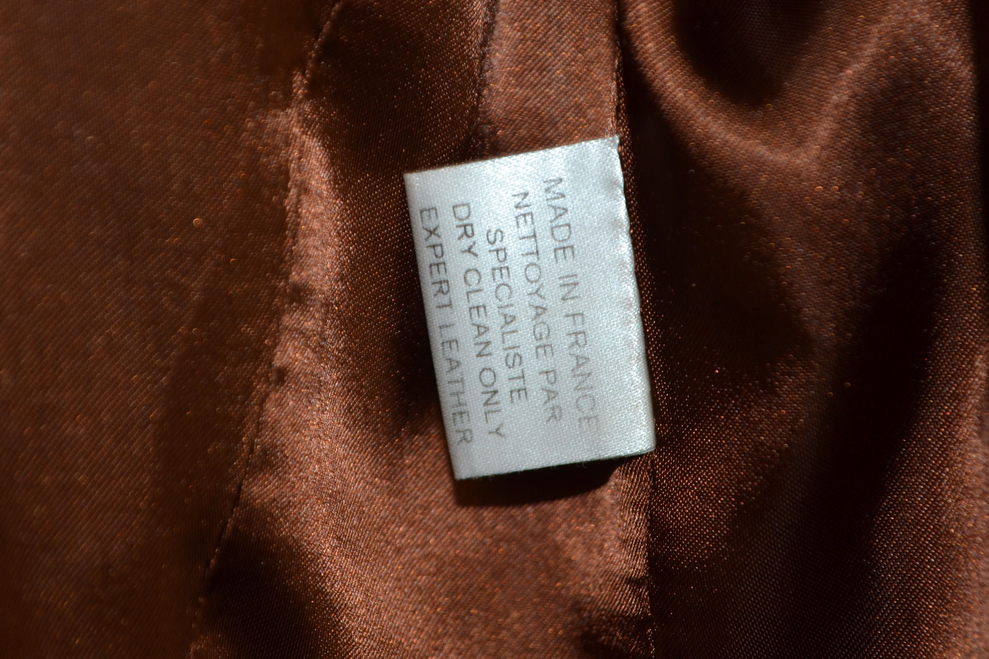 Other Martin Grant Paris M size Brown Leather Jacket Women’s Size M / US 6-8 / IT 42-44 - 13 Thumbnail