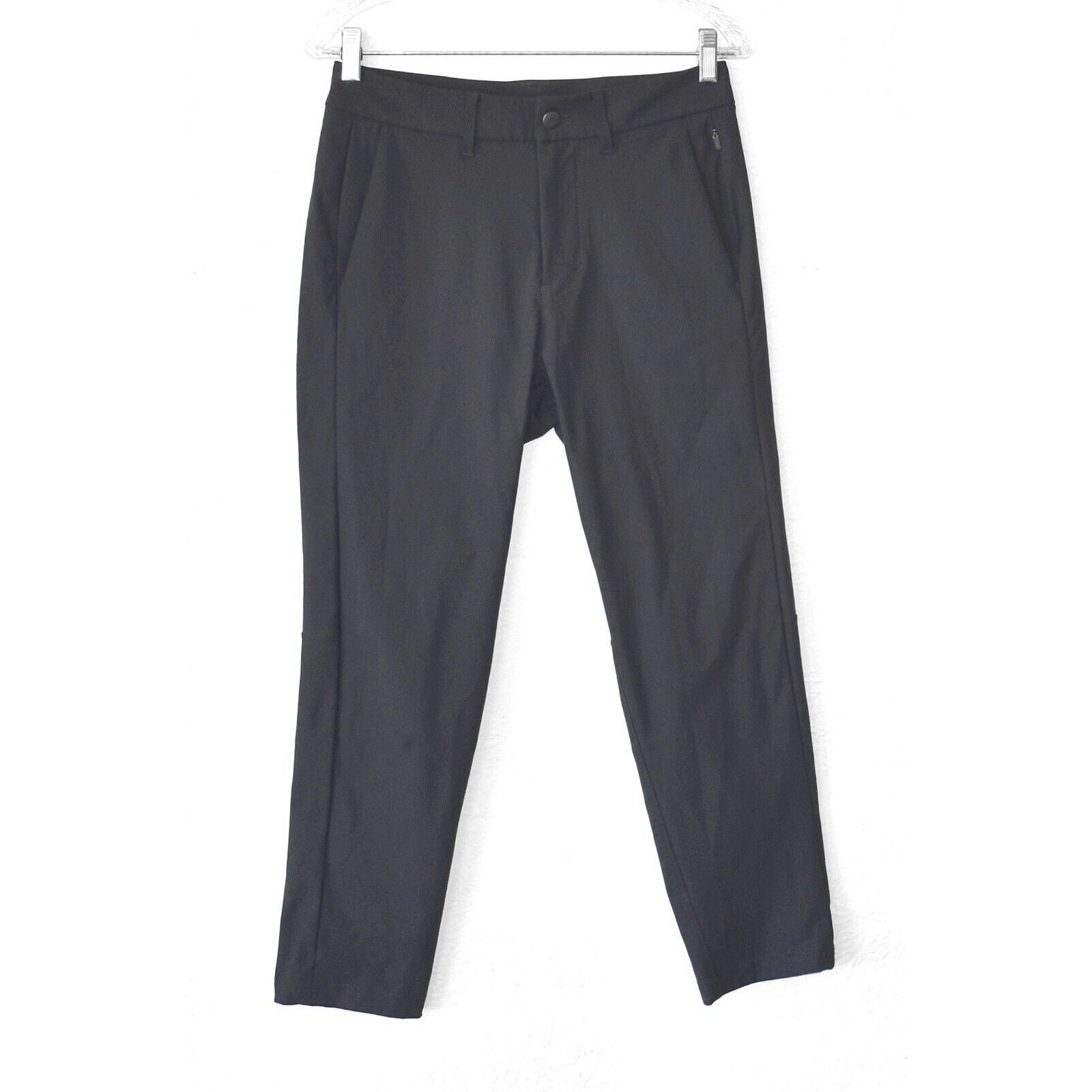 B0 NEW LULULEMON Dark Gray Stretchy Pants Size 28