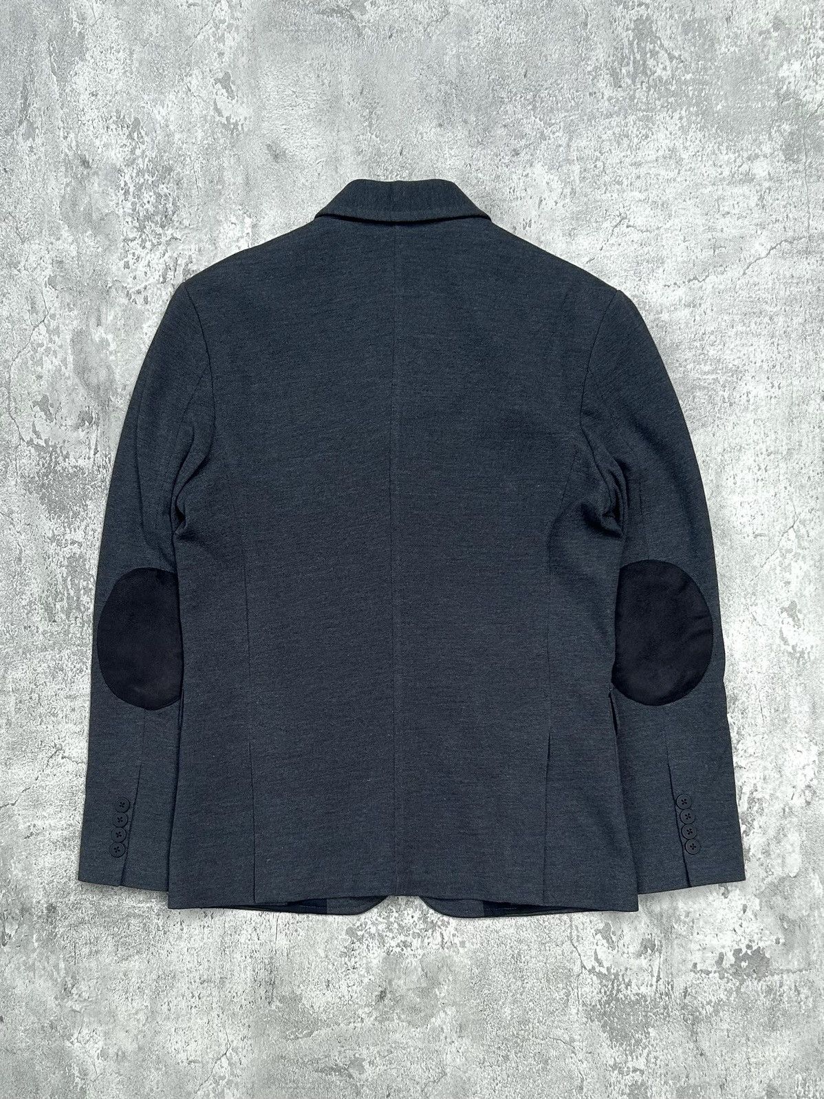 Japanese Brand NOBREUOMO Elbow Patch Blazer Size US XS / EU 42 / 0 - 2 Thumbnail