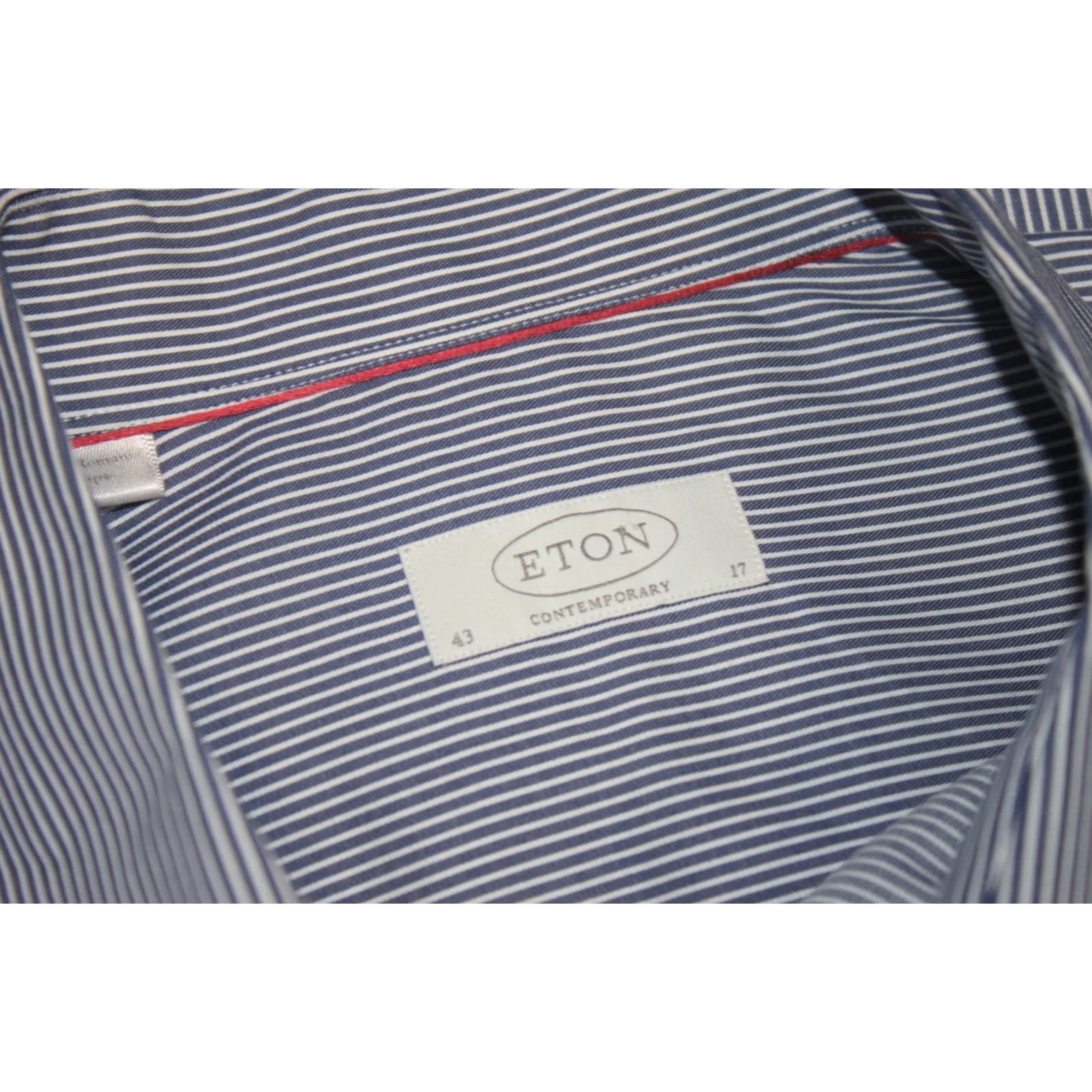Eton Eton Shirt Mens 43 17 Grey Regular Size 43 17 Grey Shirt Mens Eton 43 17 Grey Regular Mens Shirt Size US XL / EU 56 / 4 - 5 Thumbnail