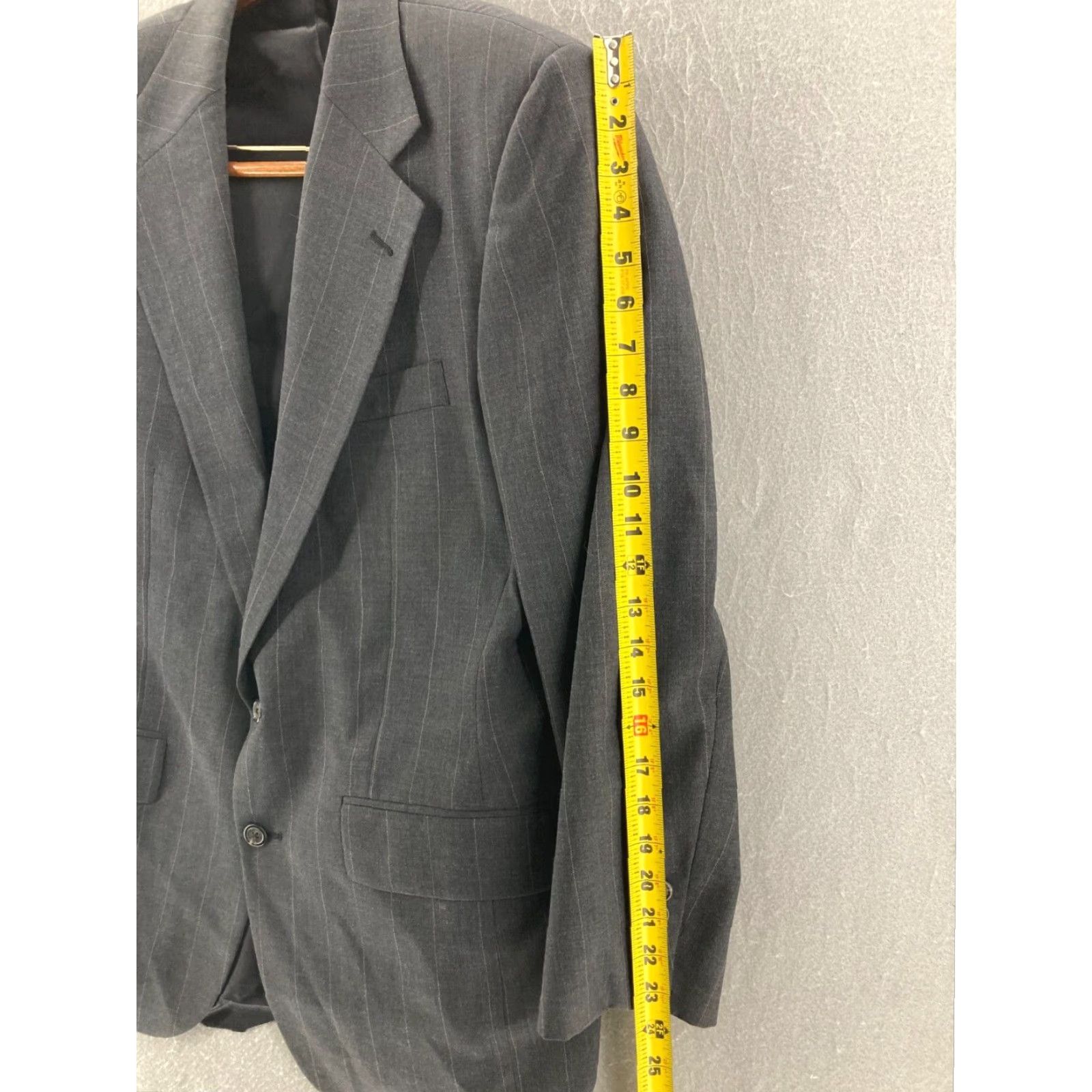 Vintage Luxury Vintage Polo University Club Blazer Mens 40R Two Button Premium Wool Sport Jacket Size US XXS / EU 40 - 4 Thumbnail