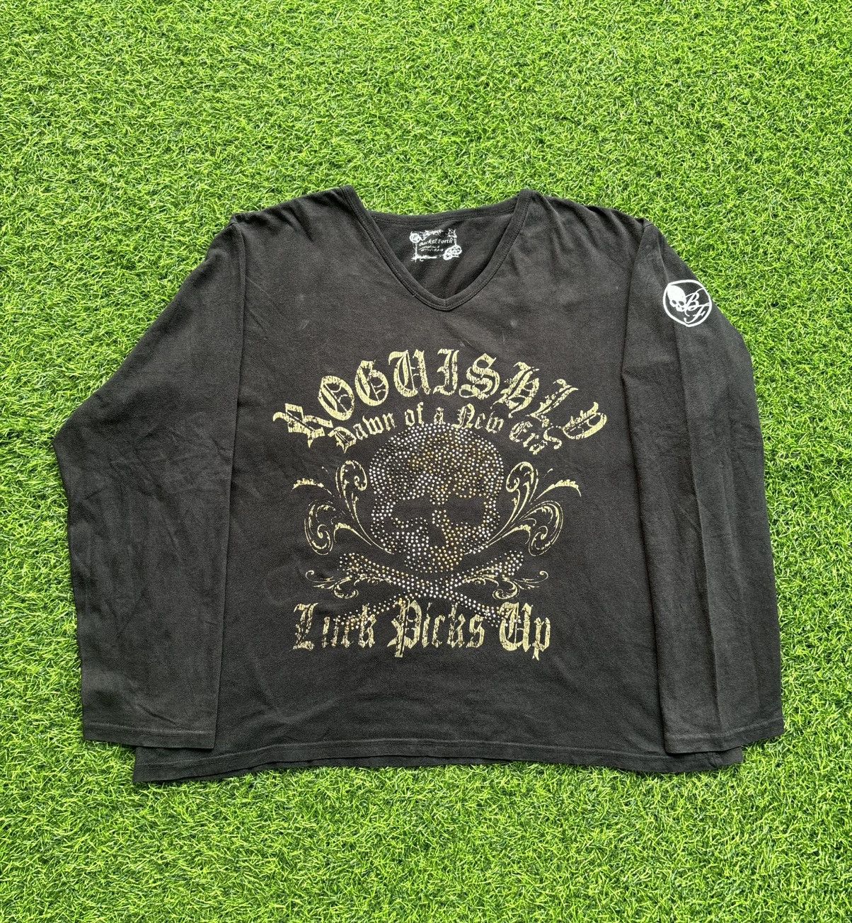 Hysteric Glamour Y2k Backlforth Skull Ifsiwasnine Punk Style Longsleeve Size US XL / EU 56 / 4 - 1 Thumbnail