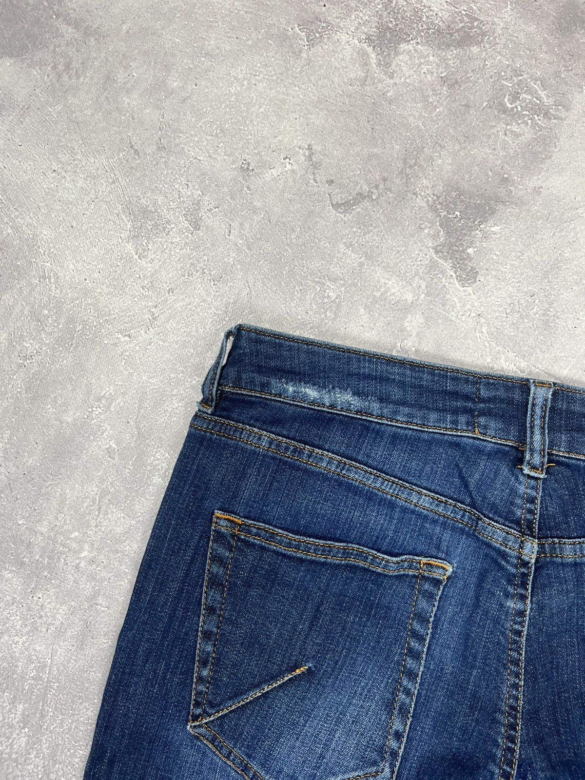 John Galliano Galliano Slim fit Distressed Denim Pants Jeans Size 30" / US 8 / IT 44 - 6 Thumbnail