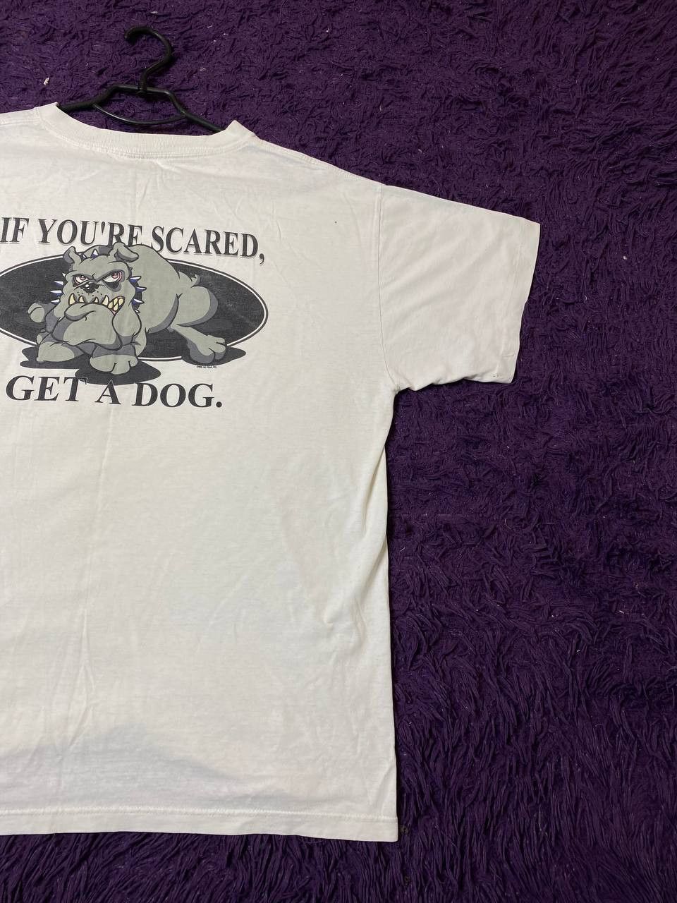 No Fear Vintage white logo No Fear T-Shirt big print crazy Y2K Size US XL / EU 56 / 4 - 19 Thumbnail