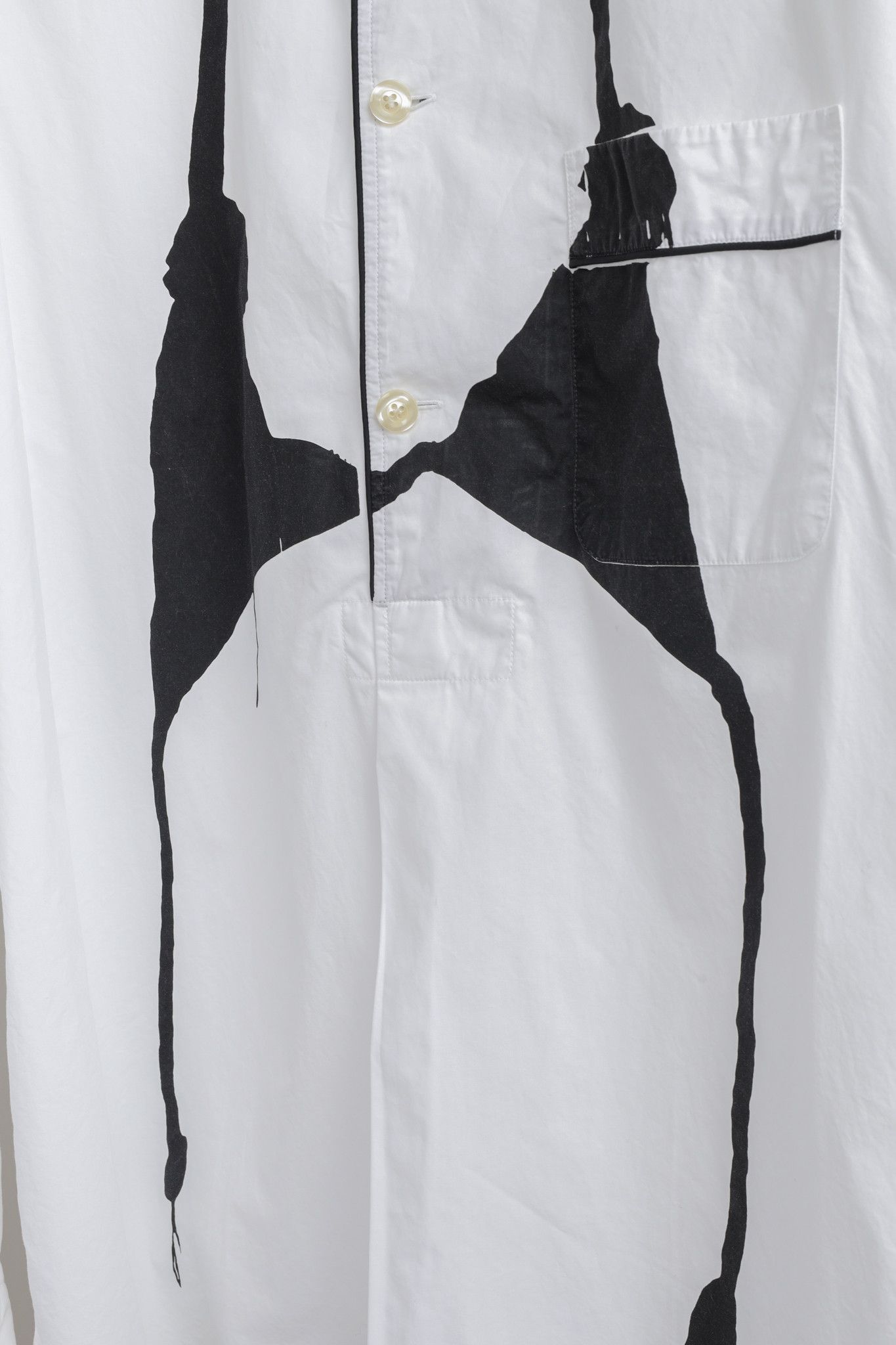 Random Identities Random Identities White Rorschach Inkblot Bikini Shirt Size L / US 10 / IT 46 - 7 Thumbnail