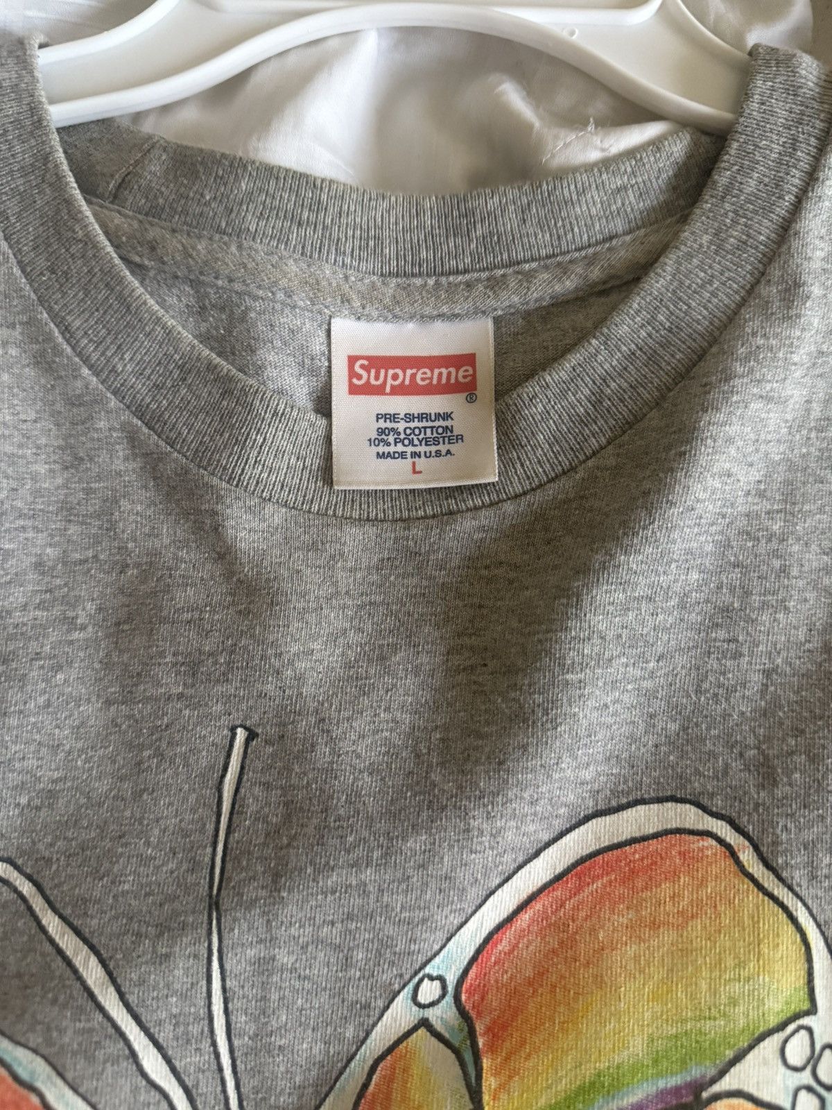 Supreme Supreme Gonz Butterfly T-Shirt Size US L / EU 52-54 / 3 - 2 Thumbnail