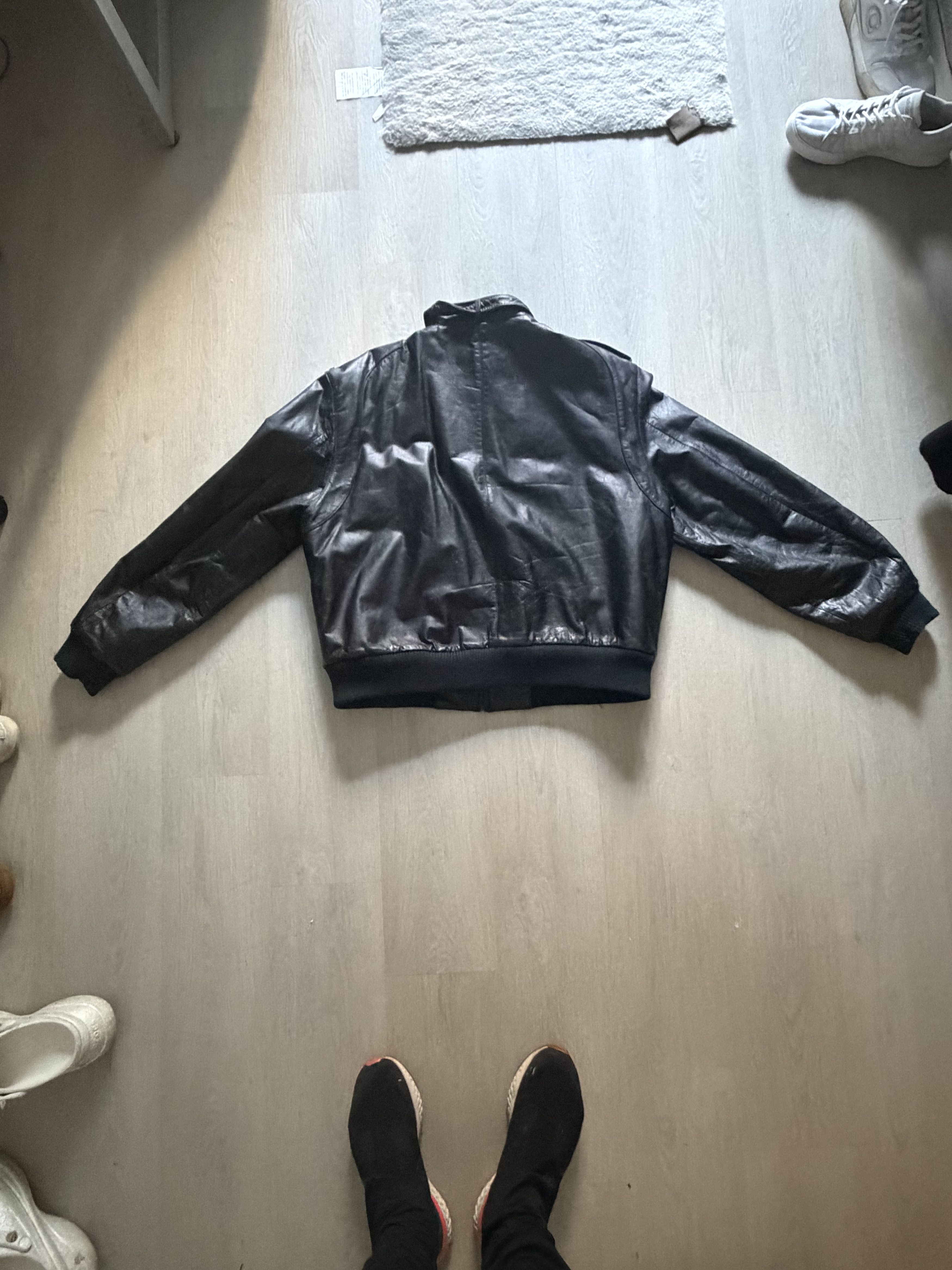 Members Only Genuine Leather Jacket Size US S / EU 44-46 / 1 - 2 Thumbnail