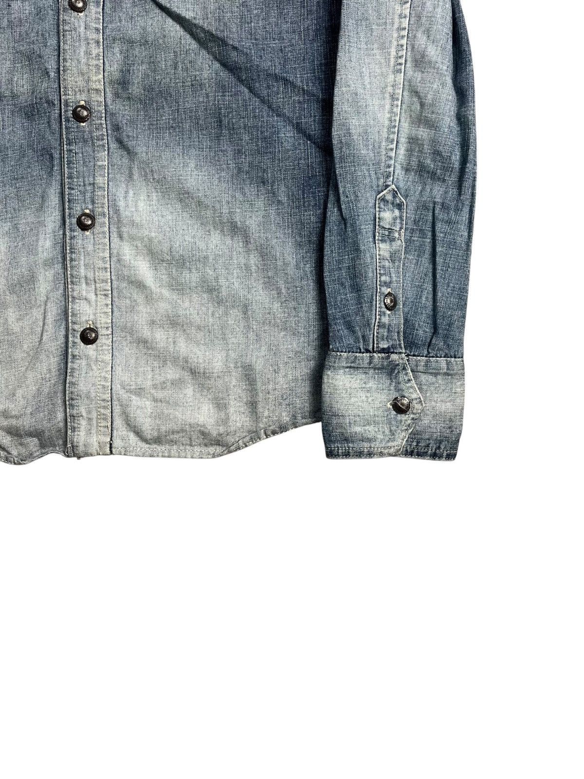 Isamu Katayama Backlash Old Isamu Katayama - Washed Western Button Shirt Size US M / EU 48-50 / 2 - 3 Thumbnail