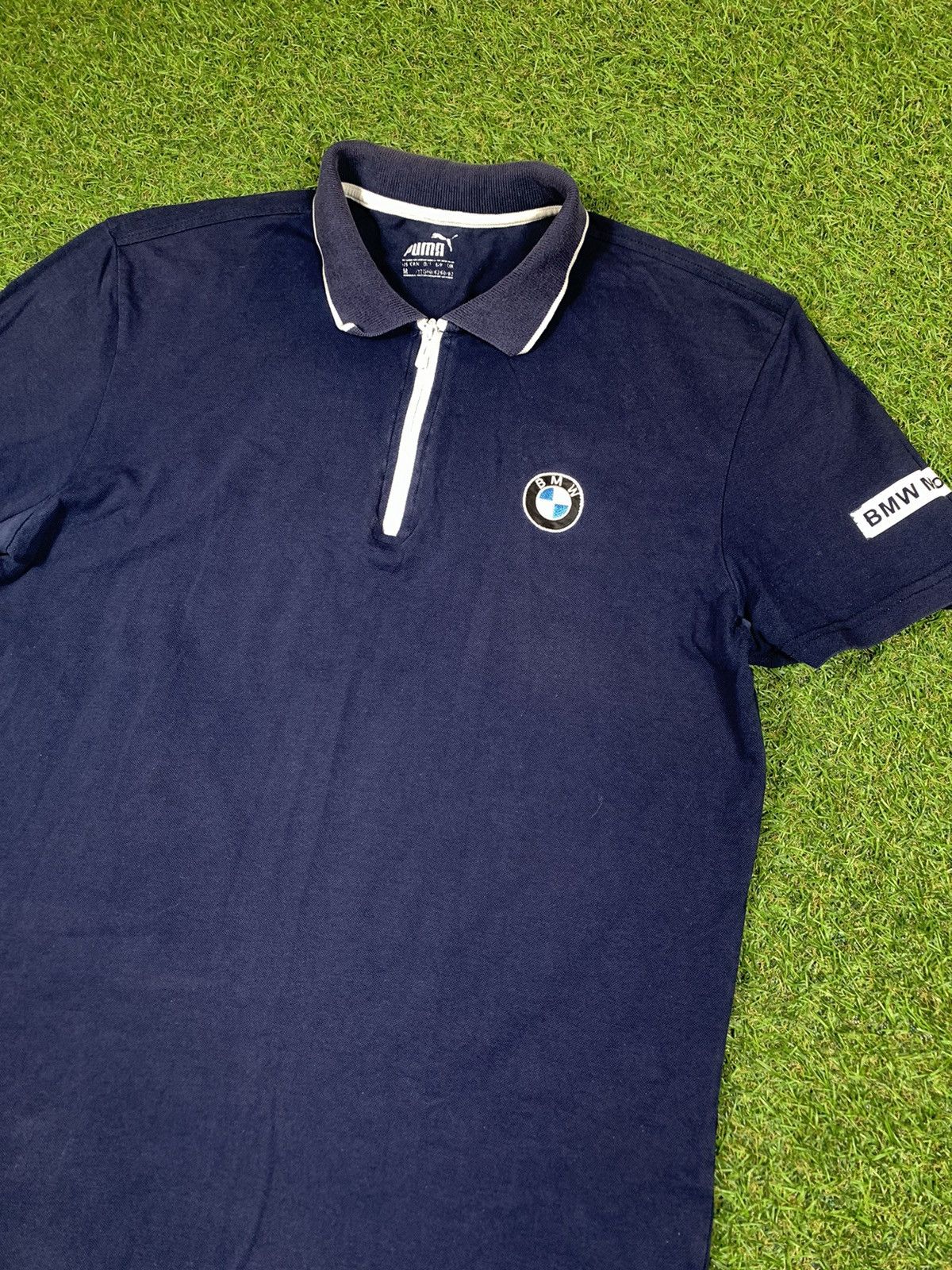 Puma Vintage Puma BMW polo streetwear style size M Size US M / EU 48-50 / 2 - 2 Thumbnail