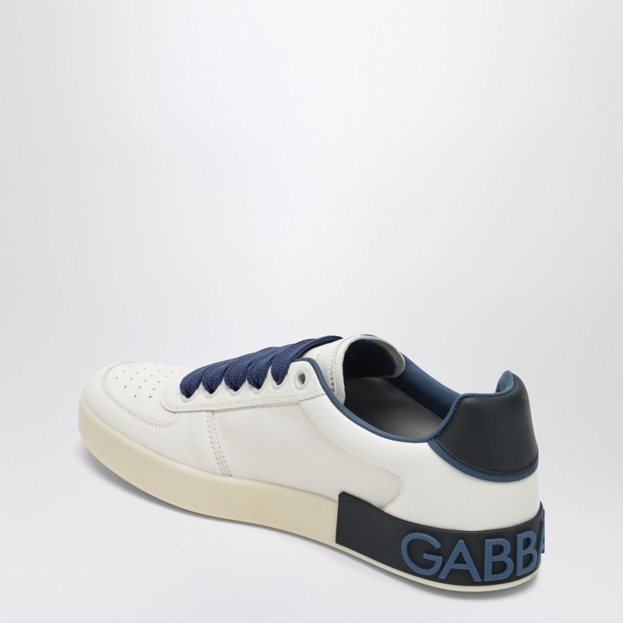 Dolce & Gabbana o1d2blof0226 Low-Top Sneakers in White/Blue Size US 8.5 / EU 41-42 - 4 Thumbnail