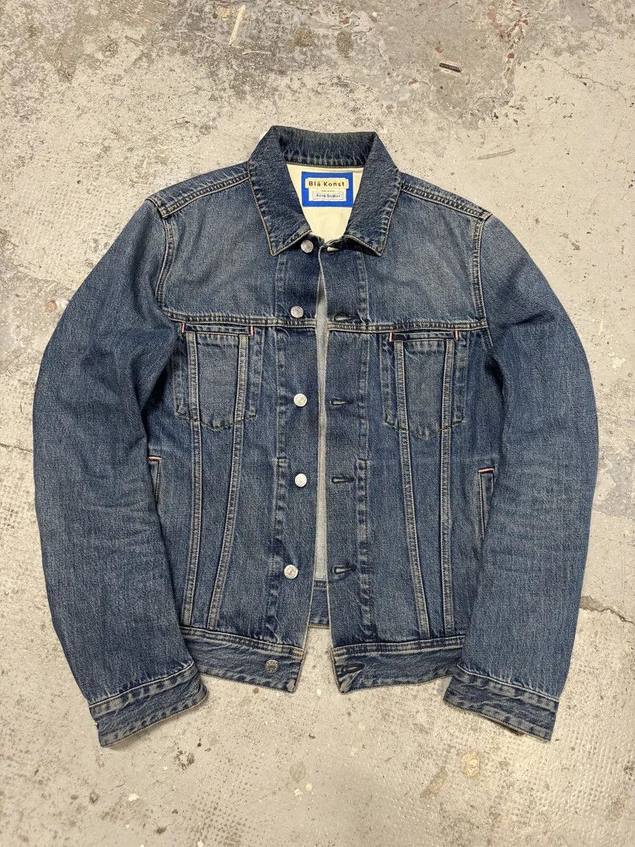 Acne Studios Acne Studios Bla Konst Blue Denim Jacket Size US M / EU 48-50 / 2 - 10 Thumbnail