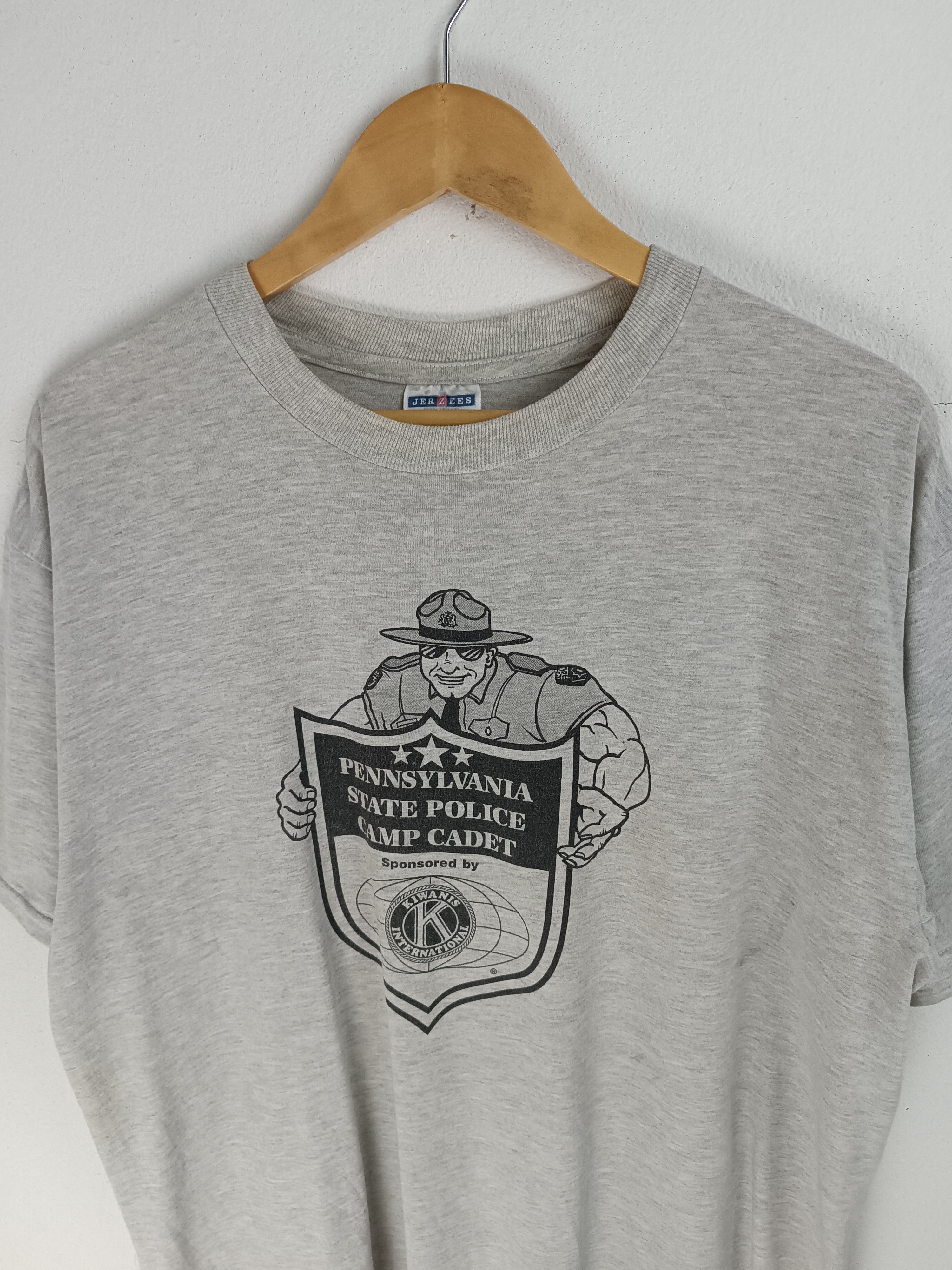Vintage VINTAGE 90'S PENNSYLVANIA STATE POLICE CADET TEE VERY RARE Size US L / EU 52-54 / 3 - 9 Thumbnail