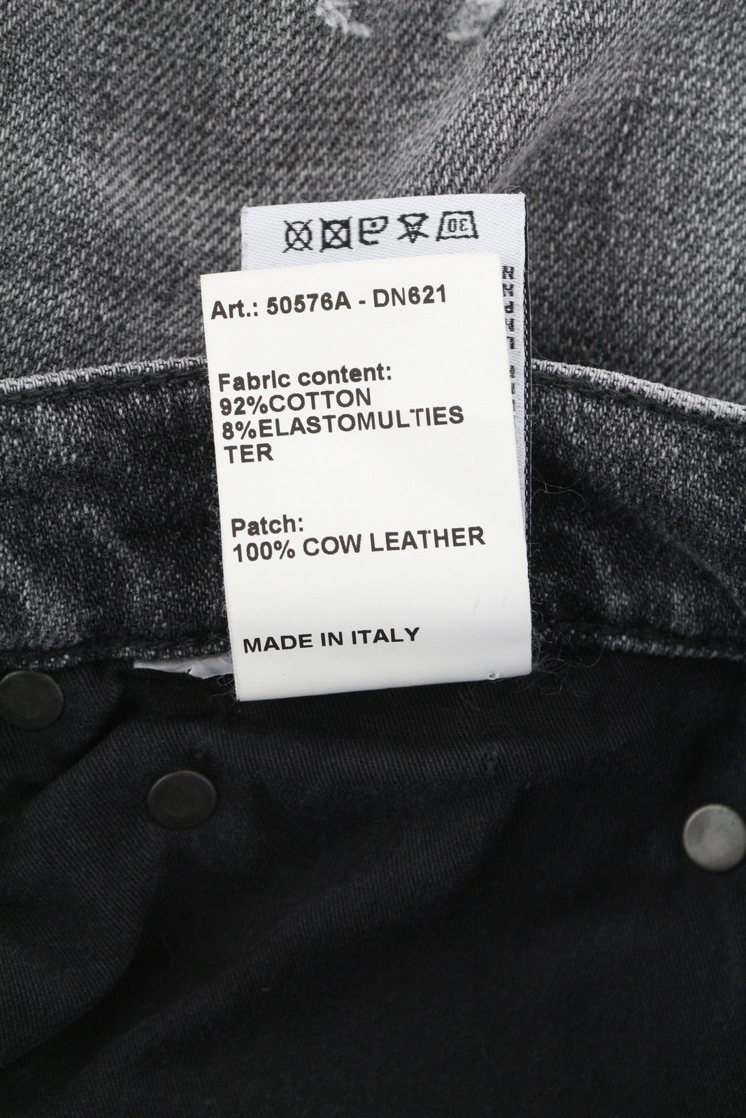R13 JENNIE TAPERED 27 Vintage Grey Washed Ripped 85806 Size 27" / US 4 / IT 40 - 7 Thumbnail