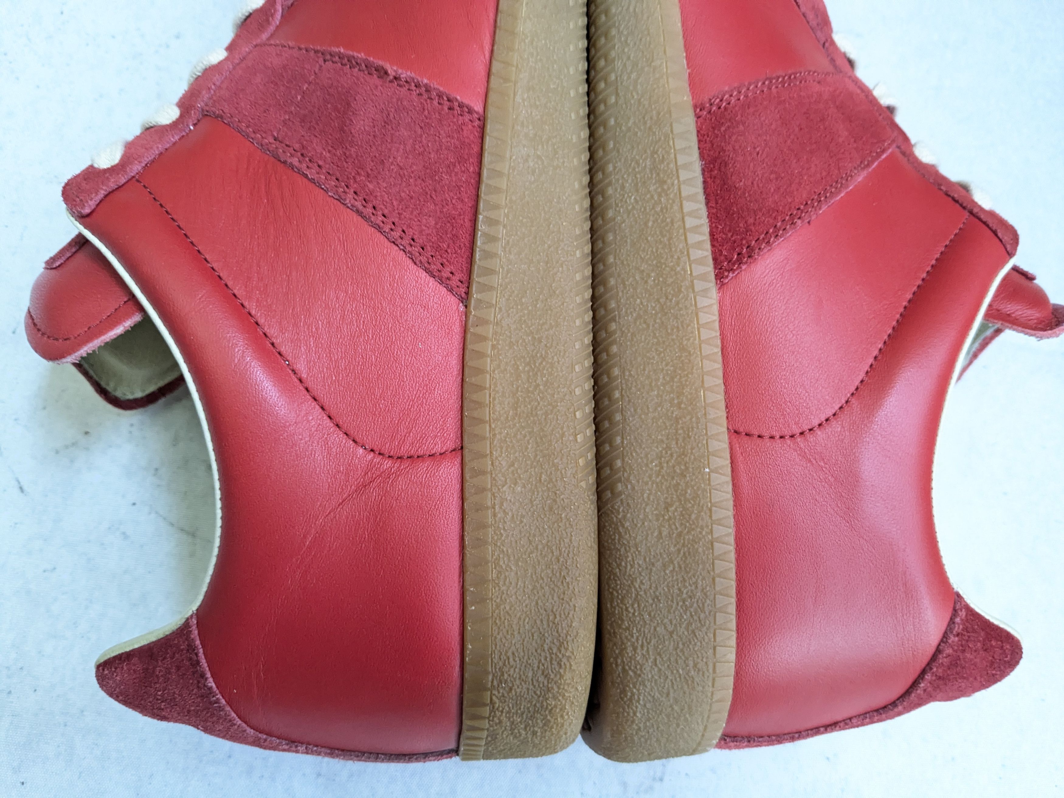 Maison Margiela Maison Margiela Replica GAT Red 12 45 Low Tops Gum Size US 12 / EU 45 - 12 Thumbnail