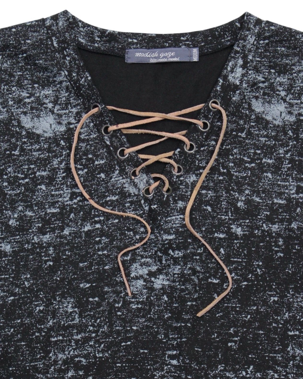 Hysteric Glamour 2000S MODISH GAZE DARK GALAXY LACE-UP ANORAK LONG SLEEVE Size US M / EU 48-50 / 2 - 2 Thumbnail