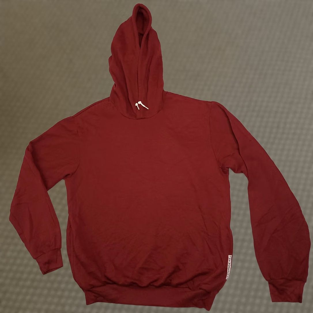 Vintage VINTAGE The Works by Cee Dee Hooded Sweatshirt Women Large Wool Blend Red PHOTOS Size L / US 10 / IT 46 - 1 Thumbnail