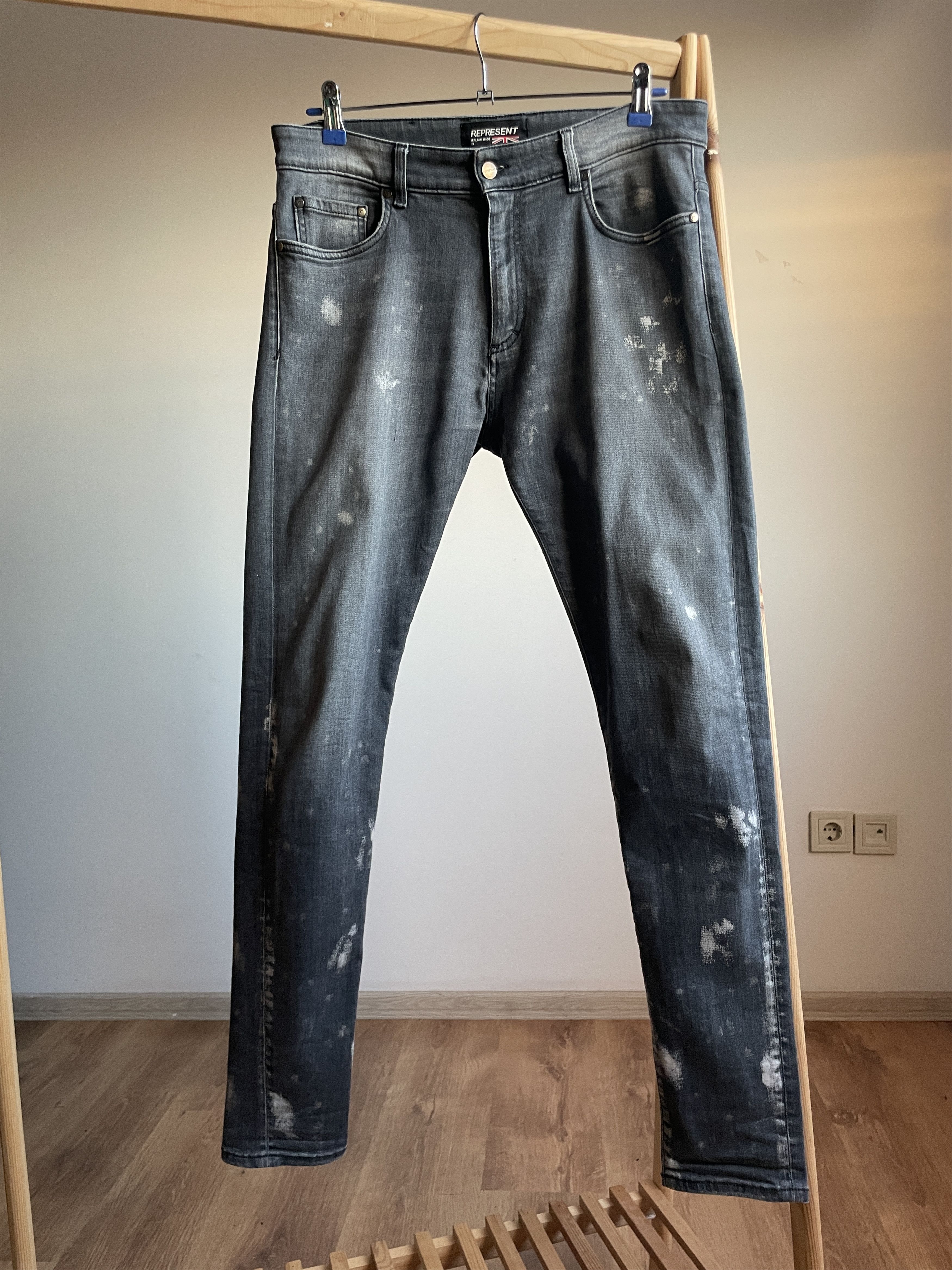 Represent Clo. Represent Clo. Paint Splash Skinny Denim Size 32 Size US 32 / EU 48 - 1 Thumbnail