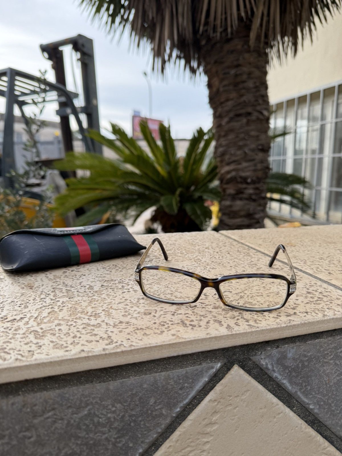 Gucci Gucci Glasses Silver GG 2926/STRASS Size ONE SIZE - 2 Thumbnail