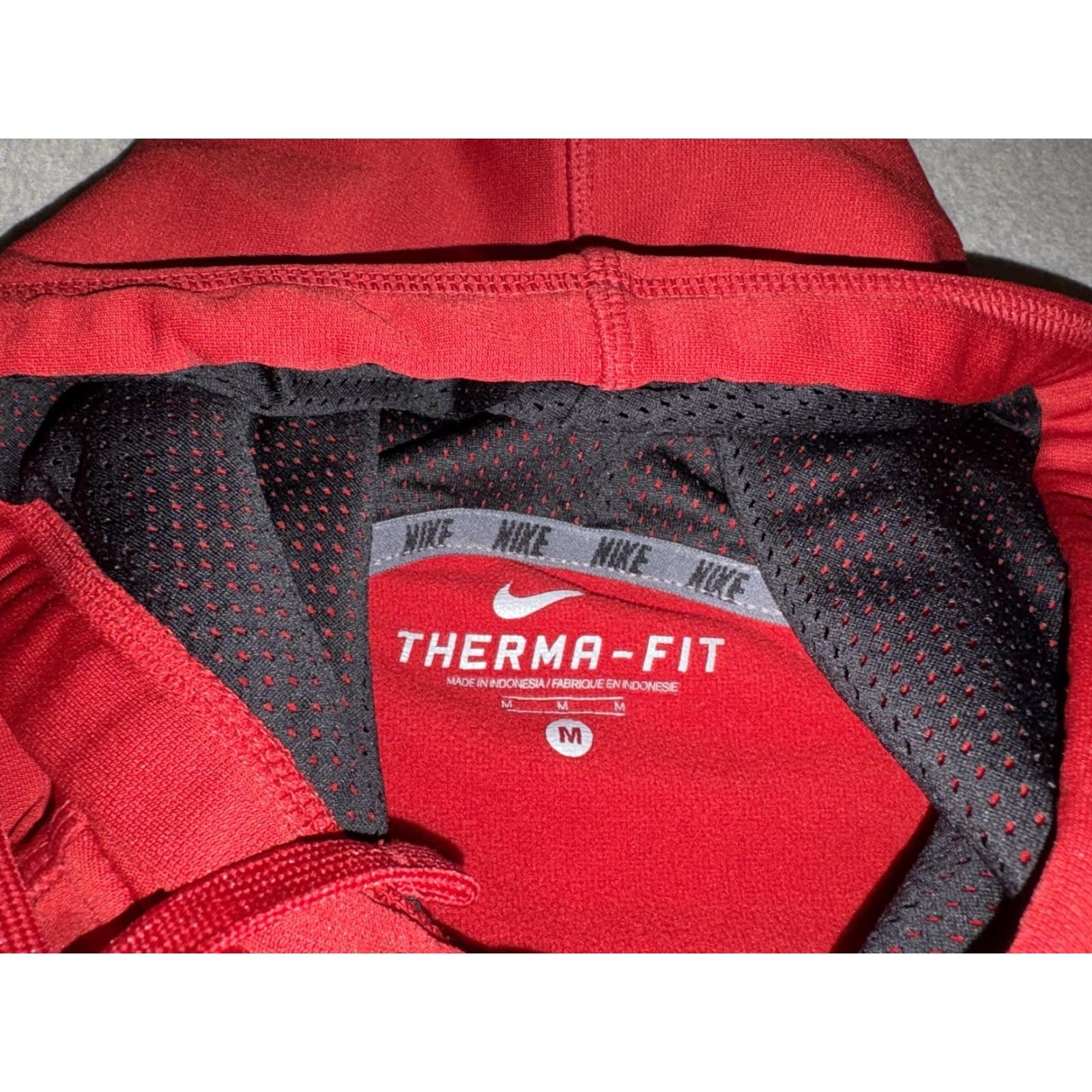 Nike Nike Manny Pacquiao Therma Fit Red Hoodie Mens M Pullover Sweatshirt Boxing Shirt Size US M / EU 48-50 / 2 - 3 Thumbnail