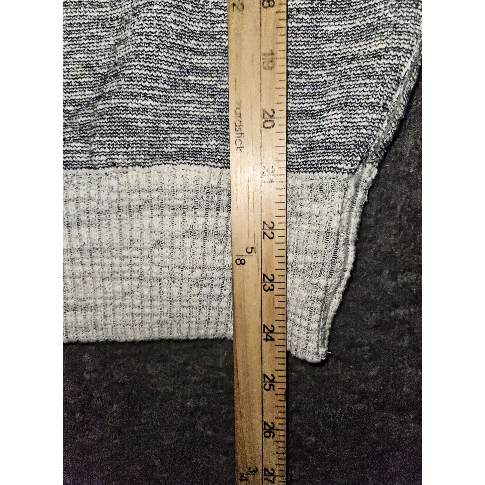 Free People Free People Reversible Sweater Women's L Blue White Casual Preppy Hipster 90s City College Pullover Reversible Mens Womens Girls Boys? Size L / US 10 / IT 46 - 4 Thumbnail