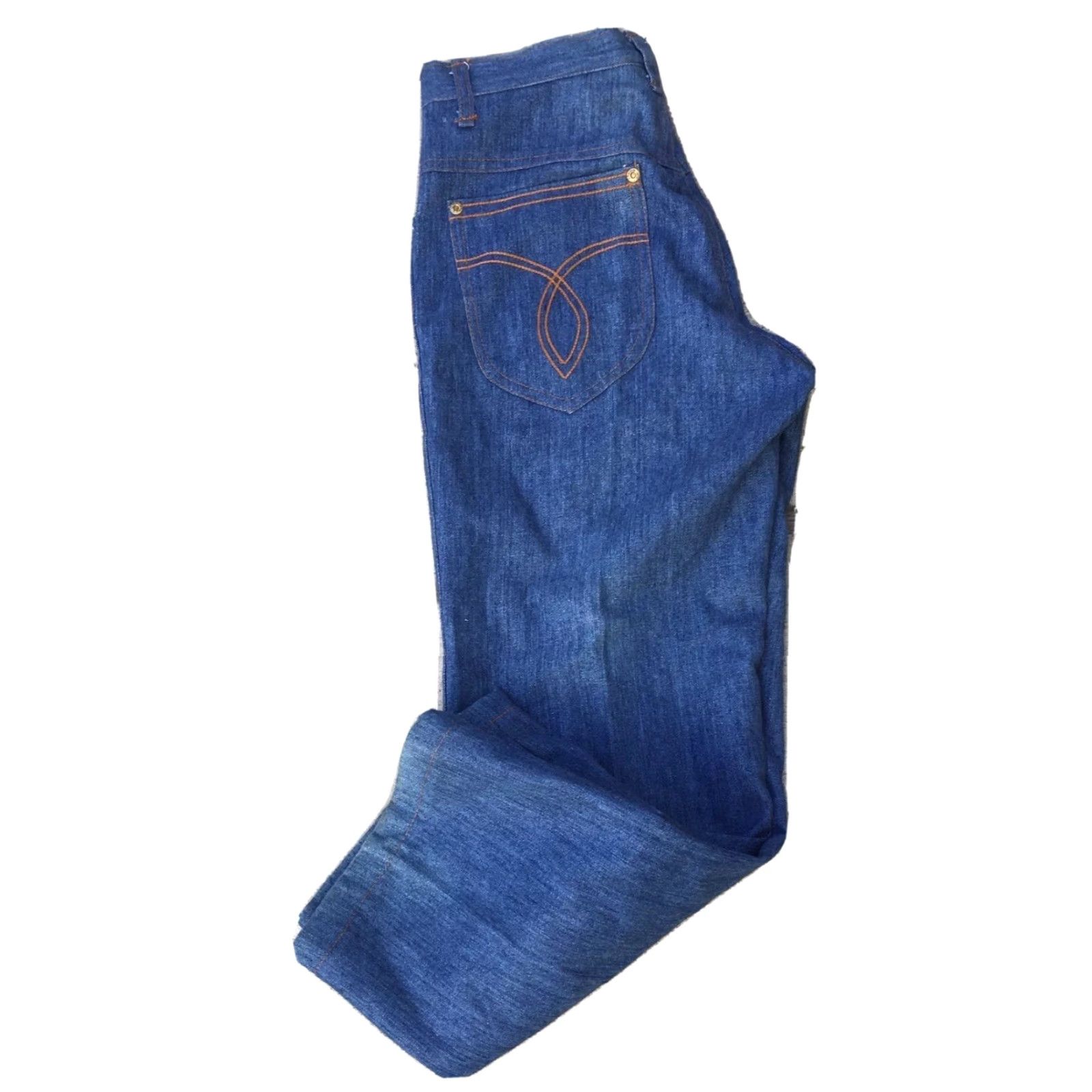 Levi's VINTAGE Levi's Jeans USA STYLE High Waisted 28 In Waist Hippie Hippy Blue 28 in Mens Women? Size 28" / US 6 / IT 42 - 4 Thumbnail