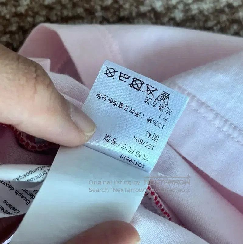 Loewe Loewe Pink Cotton Women's T-Shirt . Size XS / US 0-2 / IT 36-38 - 3 Thumbnail
