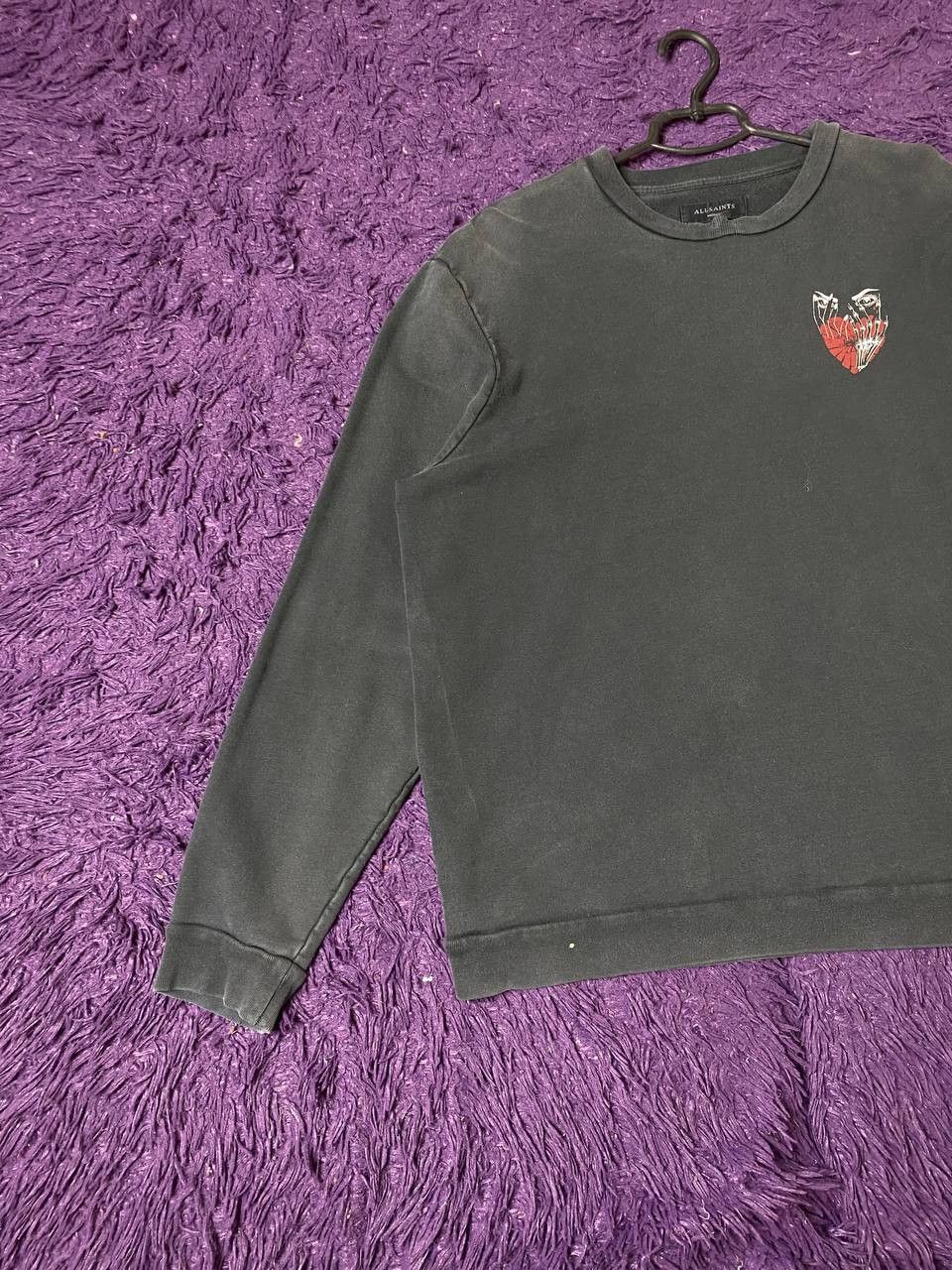 Allsaints Vintage Allsaints Big Y2K Logo Streetwear Sweater Size M Size US M / EU 48-50 / 2 - 6 Thumbnail