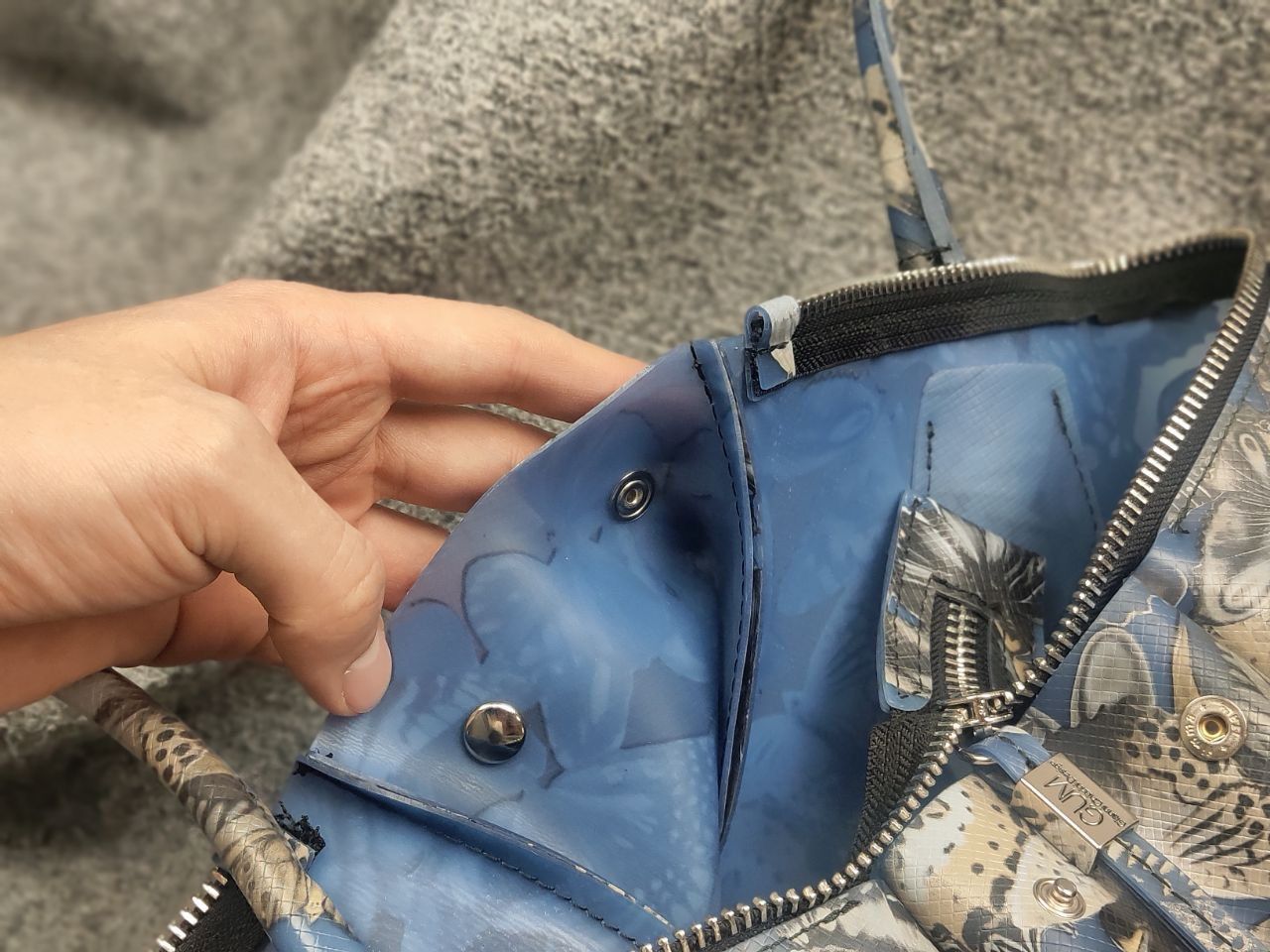Gianni Chiarini Gianni Chiarini Italy Designer handbag Gum bag butterfly Size ONE SIZE - 19 Thumbnail