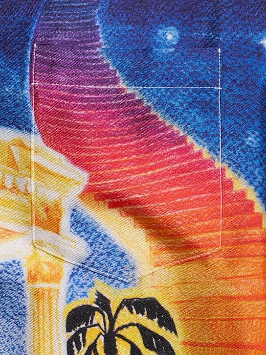 Casablanca o1lsvrm0425 Long Sleeve Silk Shirt in Multicolor Size US M / EU 48-50 / 2 - 5 Thumbnail