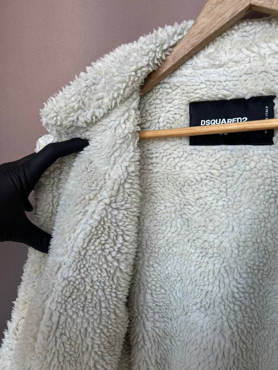 Dsquared2 Dsquared2 Denim Jacket Size 50 or S/M Sherpa Fur Collar Size US M / EU 48-50 / 2 - 12 Thumbnail
