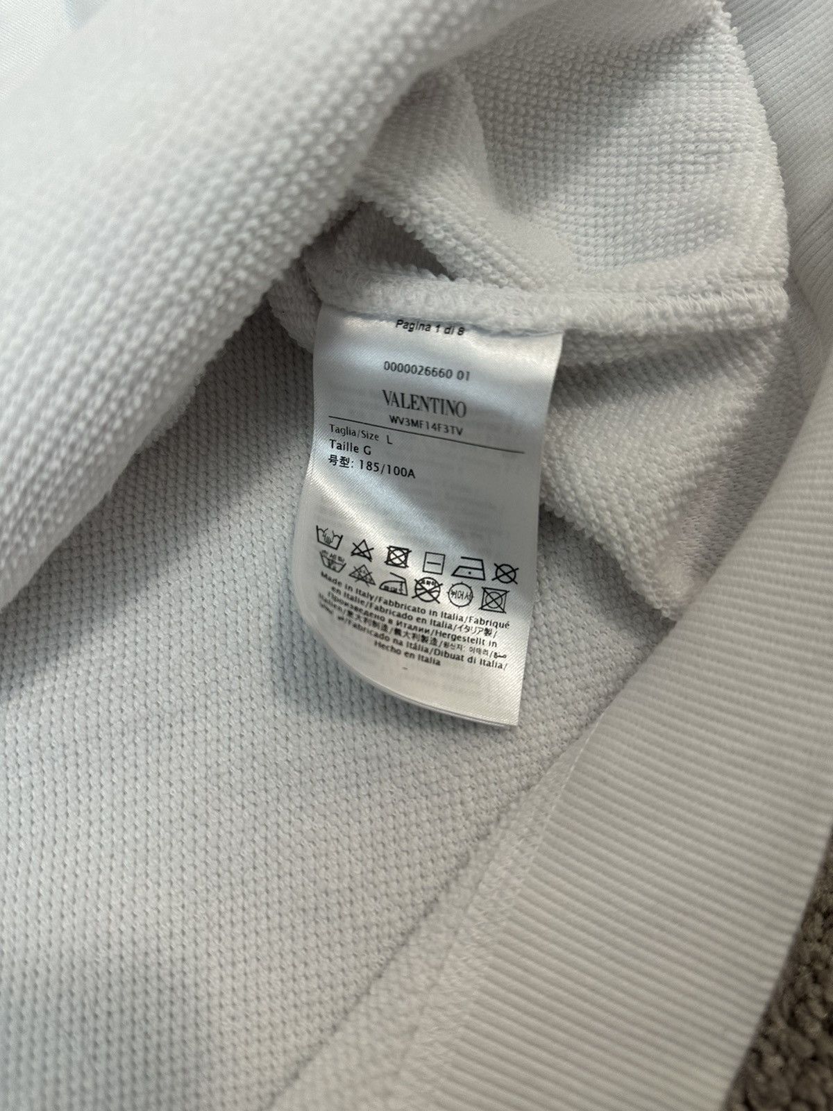 Valentino Valentino Hoodie Logo Size US M / EU 48-50 / 2 - 2 Thumbnail