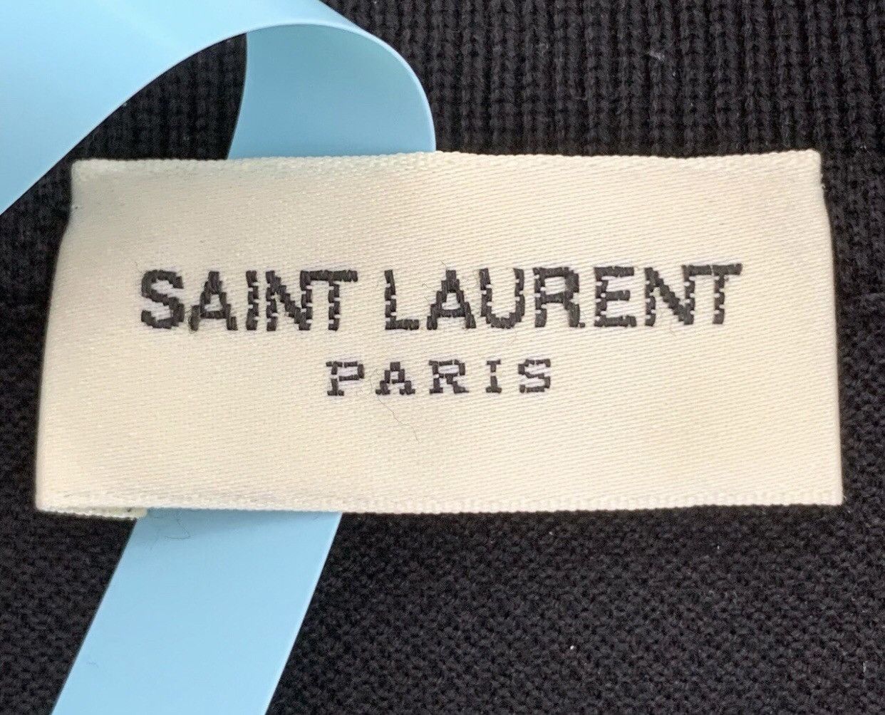 Saint Laurent Paris Saint Laurent SLP 21 logo embroidere short sleeved polo Size US XL / EU 56 / 4 - 5 Thumbnail