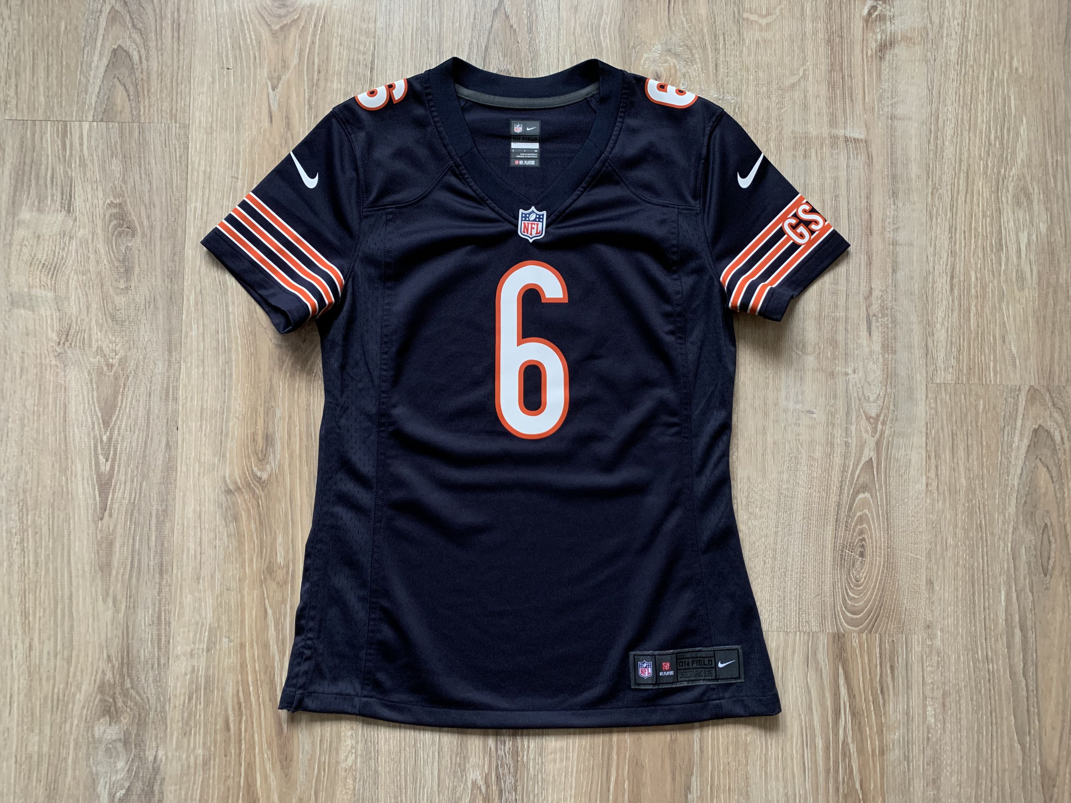 NFL × Nike × Vintage Nike NFL Chicago Bears Home Jay Cutler #6 Womens Jersey Size S / US 4 / IT 40 - 2 Thumbnail