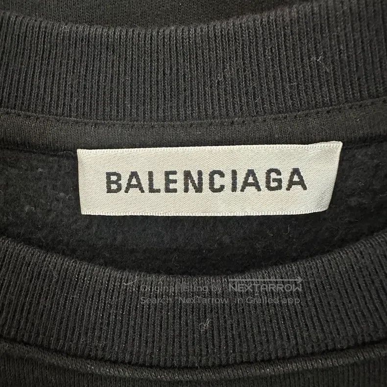Balenciaga Balenciaga Letter printed solid color long sleeve hooded s Size M / US 6-8 / IT 42-44 - 7 Thumbnail