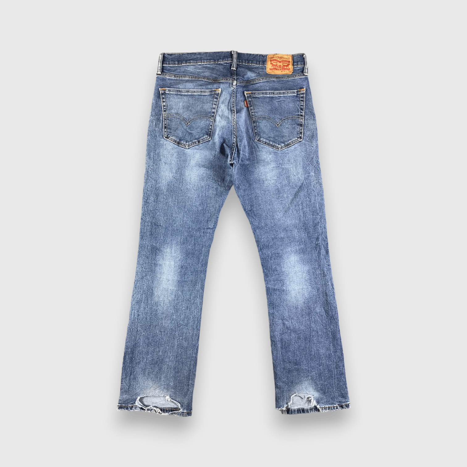 Levi's Vintage Blue Wash Levis 527 Jeans-J3515 Size US 36 / EU 52 - 2 Thumbnail