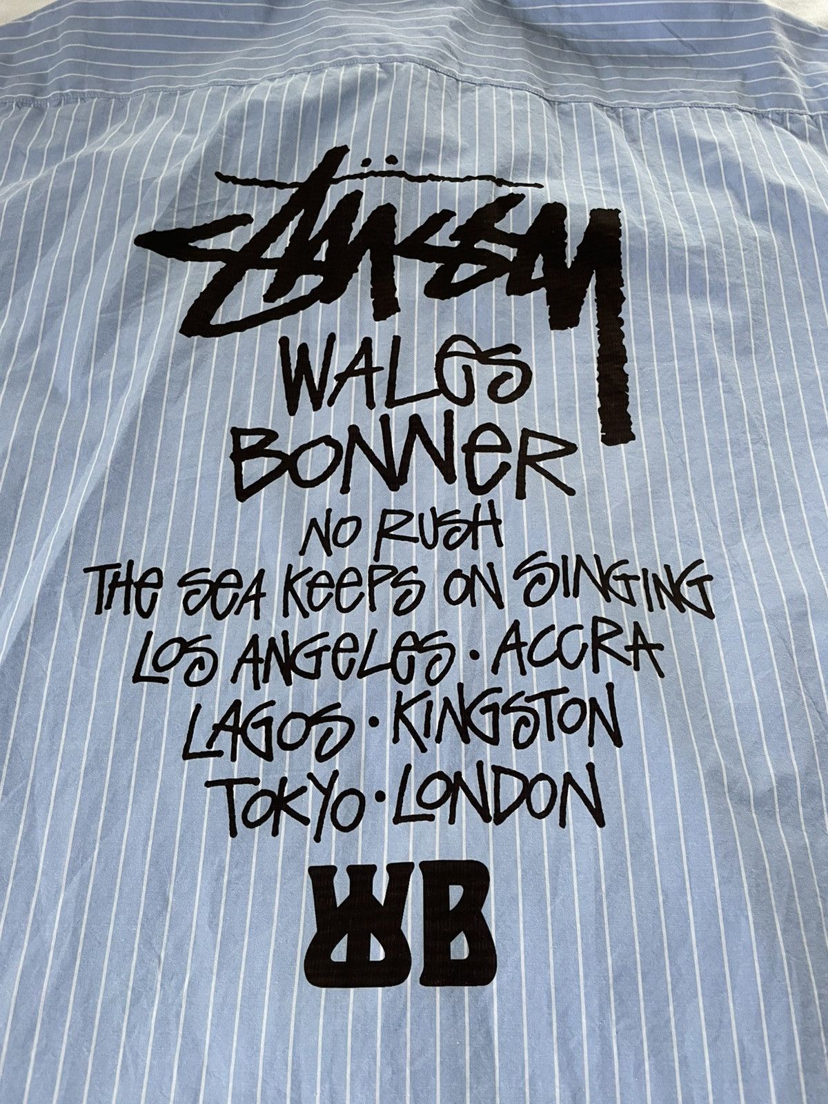 Stussy × Wales Bonner Stussy x Wales Bonner Poplin Shirt - FW25 Size 42L - 17 Thumbnail