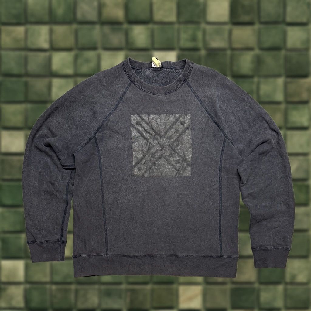 A.P.C. VINTAGE A.P.C Sweatshirt Men Sz 2 Faded Black Size US XS / EU 42 / 0 - 1 Thumbnail