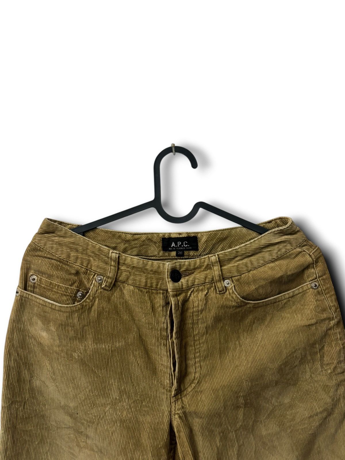 A.P.C. Vintage A.P.C. Rue De Fleurus Paris Corduroy Made In Japan Size US 29 - 3 Thumbnail