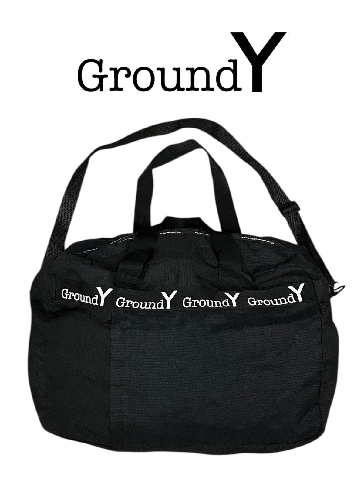 Ground Y GroundY x Yohji Yamamoto Travel/Crossbody Nylon Bag Size ONE SIZE - 2 Thumbnail
