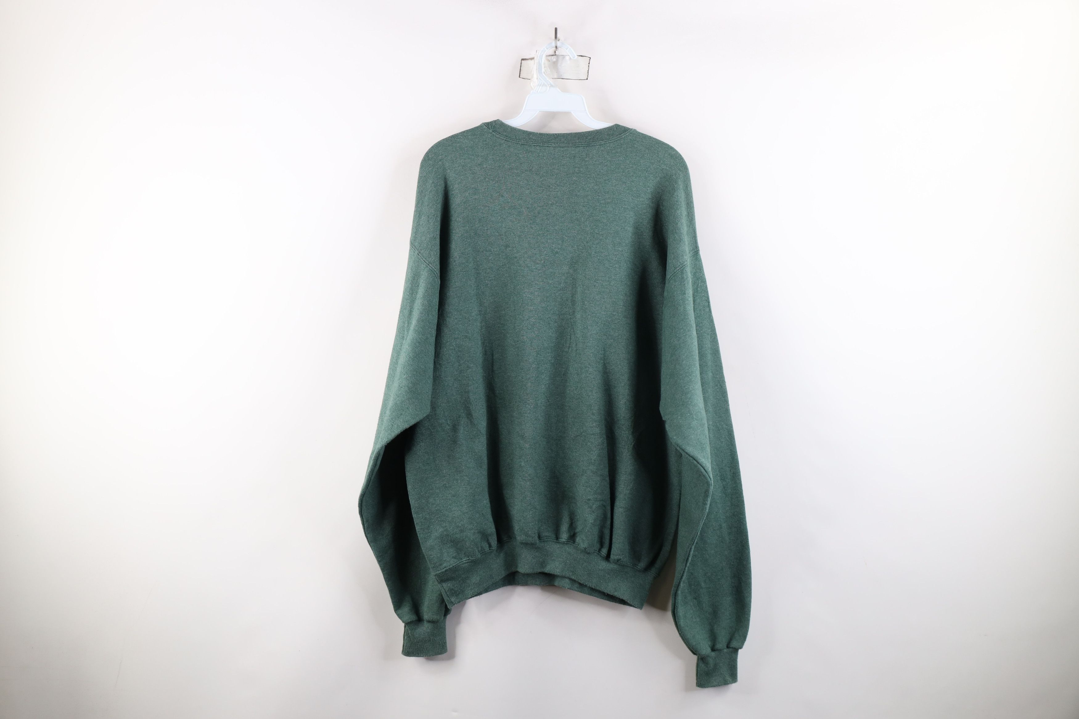 Champion × Vintage Vintage 90s Champion Spell Crewneck Sweatshirt Heather Green Size US M / EU 48-50 / 2 - 11 Thumbnail