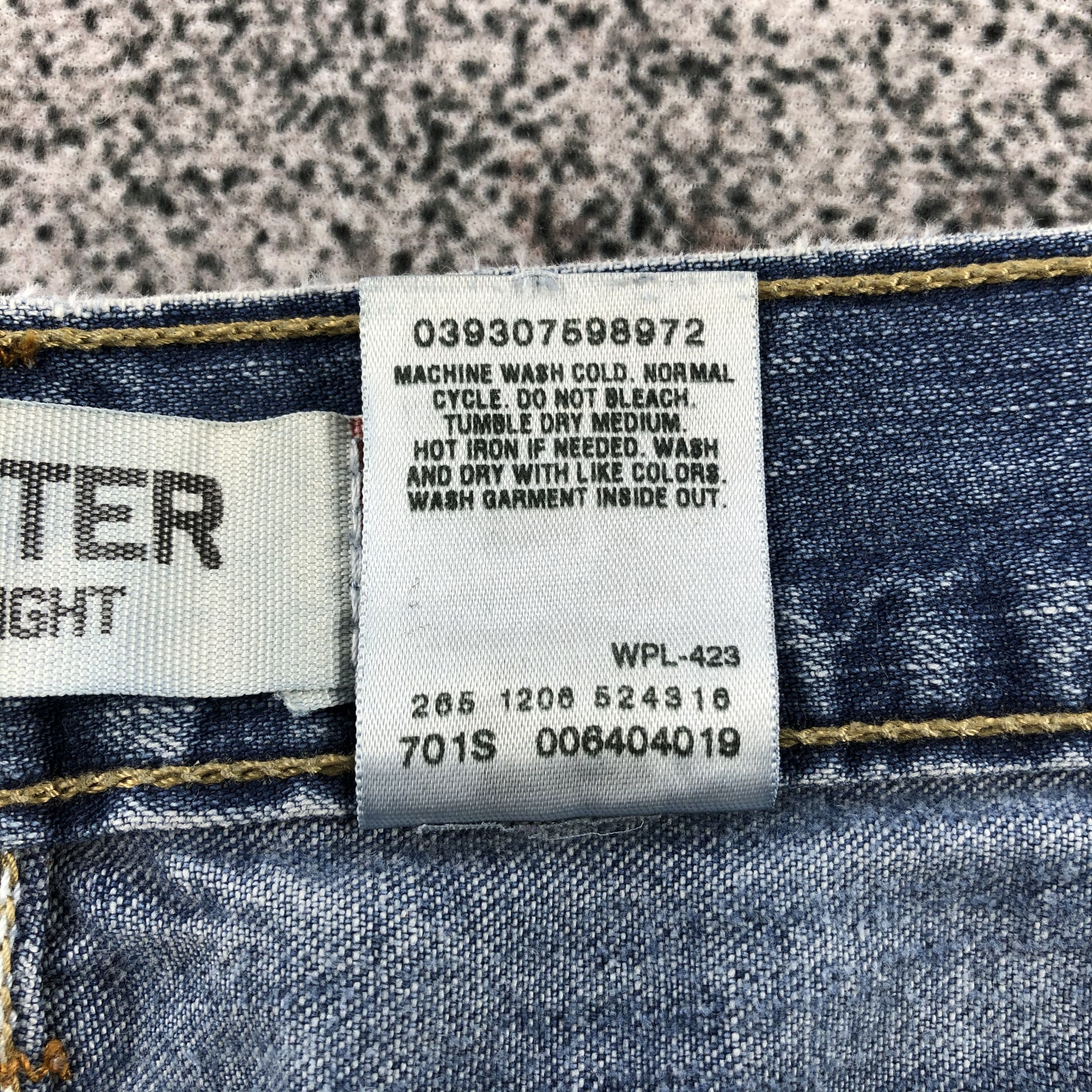Levi's Vintage Levis Carpenter Jeans Faded Blue Baggy Size US 34 / EU 50 - 11 Thumbnail