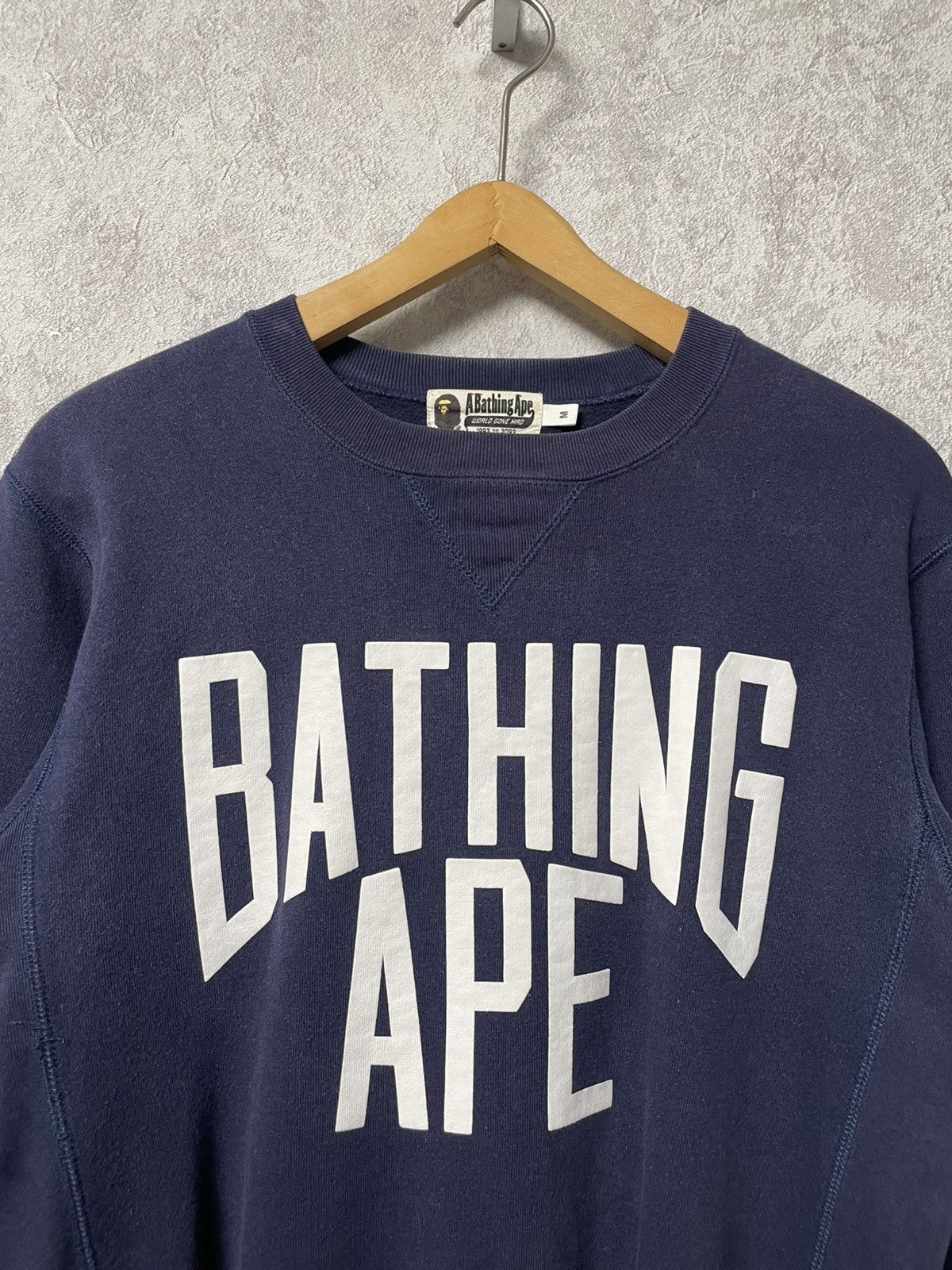 Bape Bape NYC Logo Sweatshirt Crewneck A Bathing Ape Size US M / EU 48-50 / 2 - 6 Thumbnail