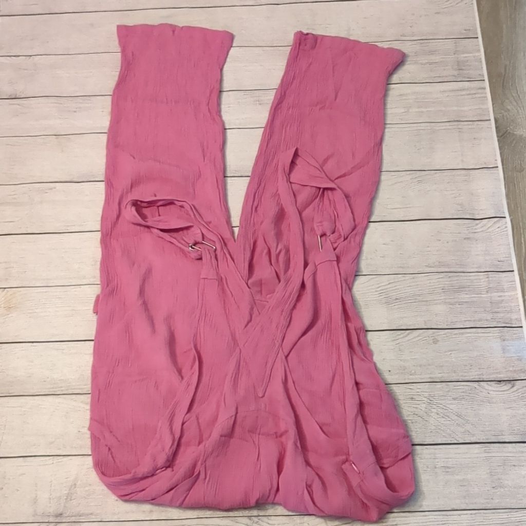Other Jen's pirate booty pink jumpsuit size small Size 27" / US 4 / IT 40 - 2 Thumbnail