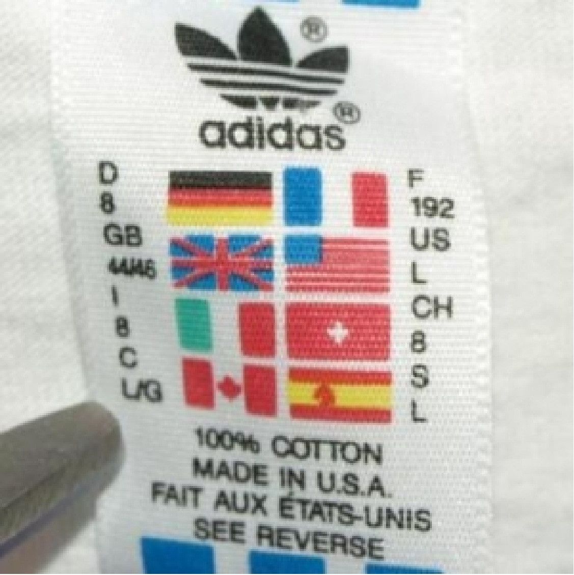 Adidas Vintage Adidas Trefoil Crewneck Size US L / EU 52-54 / 3 - 9 Thumbnail