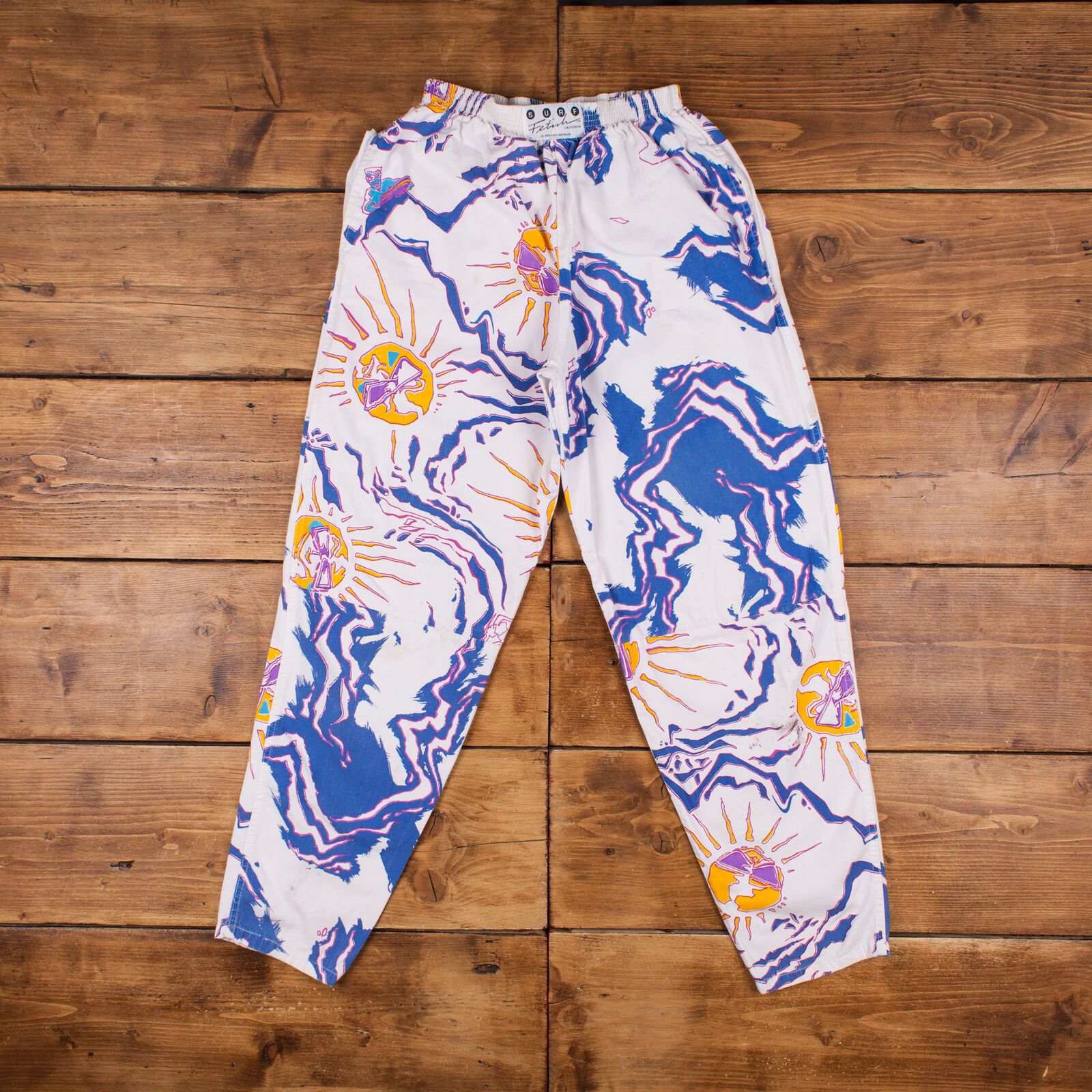 Vintage Vintage Surf Festish Trousers Pants Trousers 30x32 80s Mens