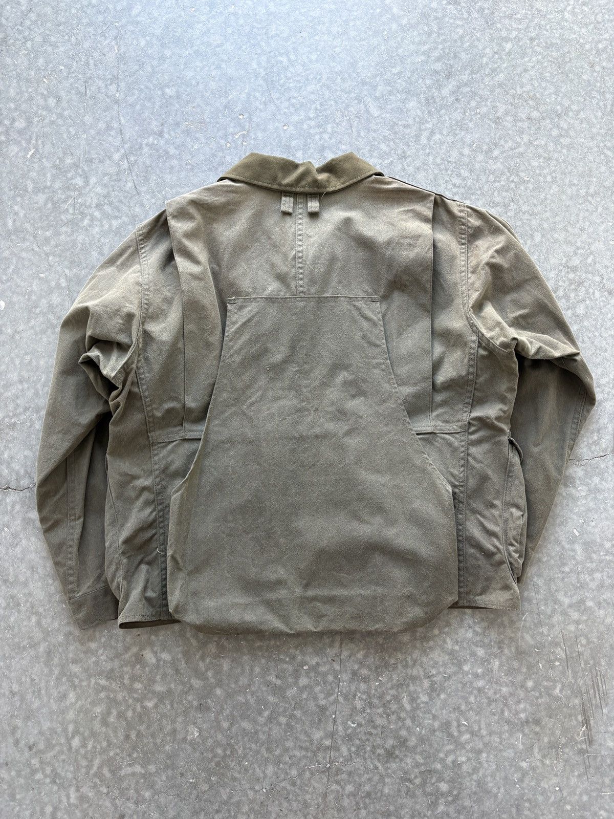 Filson Vintage 90s Filson Waxed Tin Cloth Hunting Jacket Style 422 Size US L / EU 52-54 / 3 - 10 Thumbnail