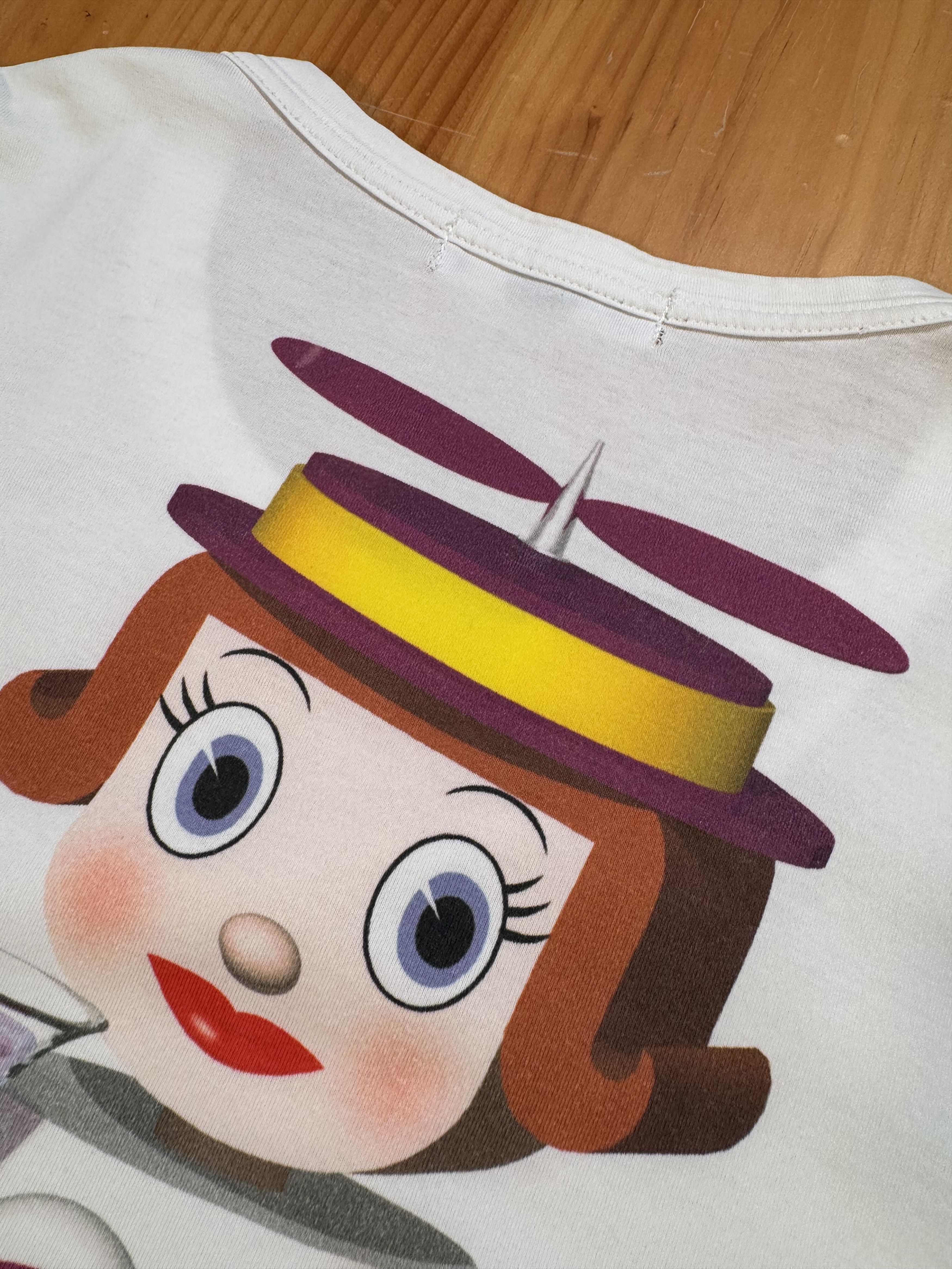 Yohji Yamamoto Yohji Yamamoto SS 2002 Saeko Doll Martini T Shirt Size US L / EU 52-54 / 3 - 9 Thumbnail