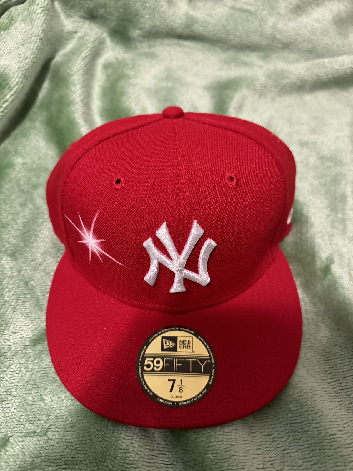 image of Ay El Ay En Aye El Ay En Valentine Fitted in Red, Men's