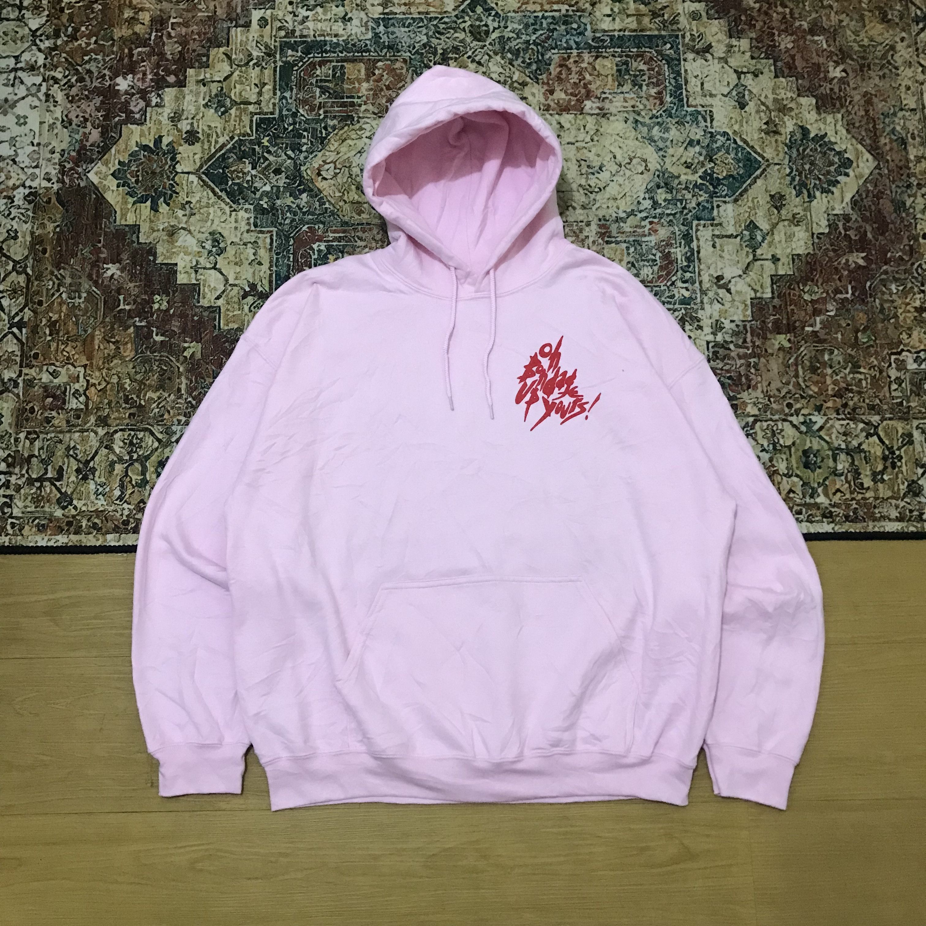 Band Tees × Gildan Hoodie Band X-ray Spex “Bondage” pink Size US XL / EU 56 / 4 - 1 Thumbnail